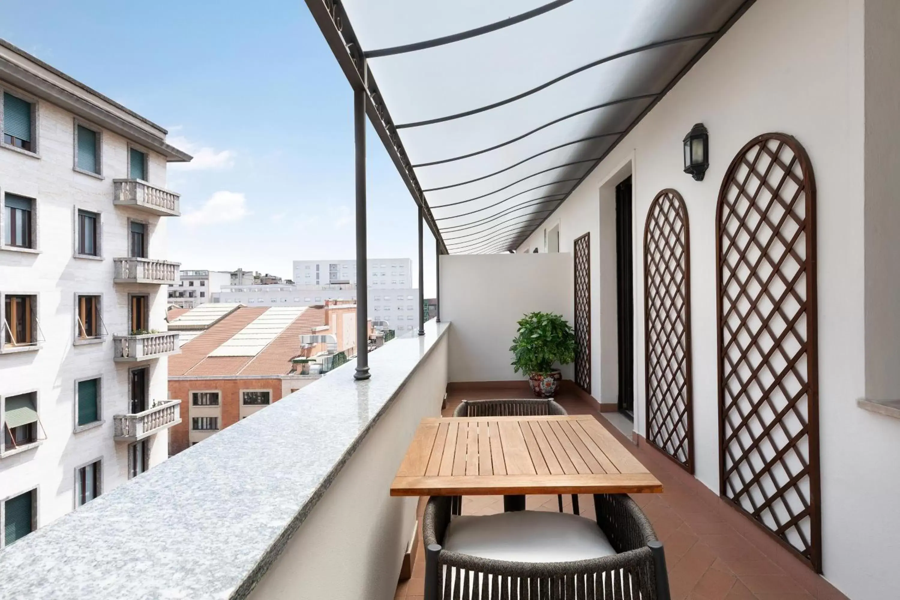 Photo of the whole room, Balcony/Terrace in The Westin Palace, Milan