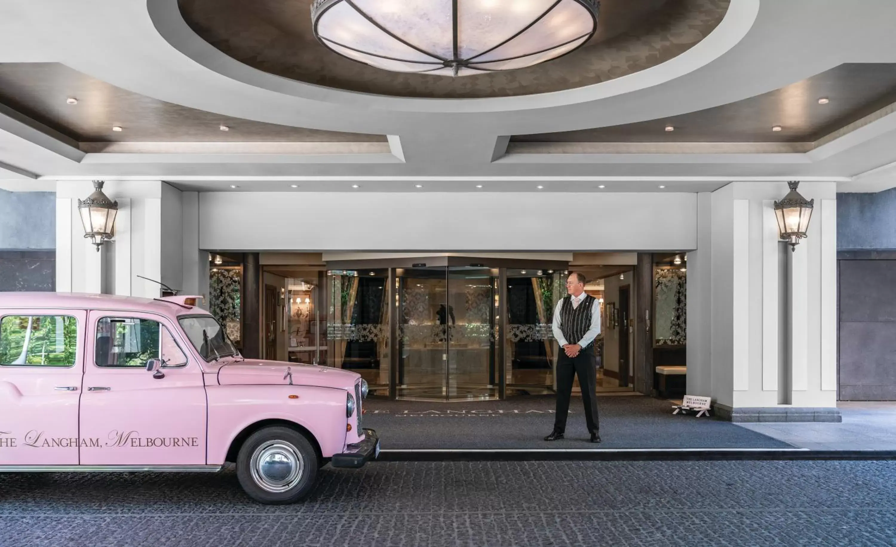 Facade/entrance in The Langham Melbourne