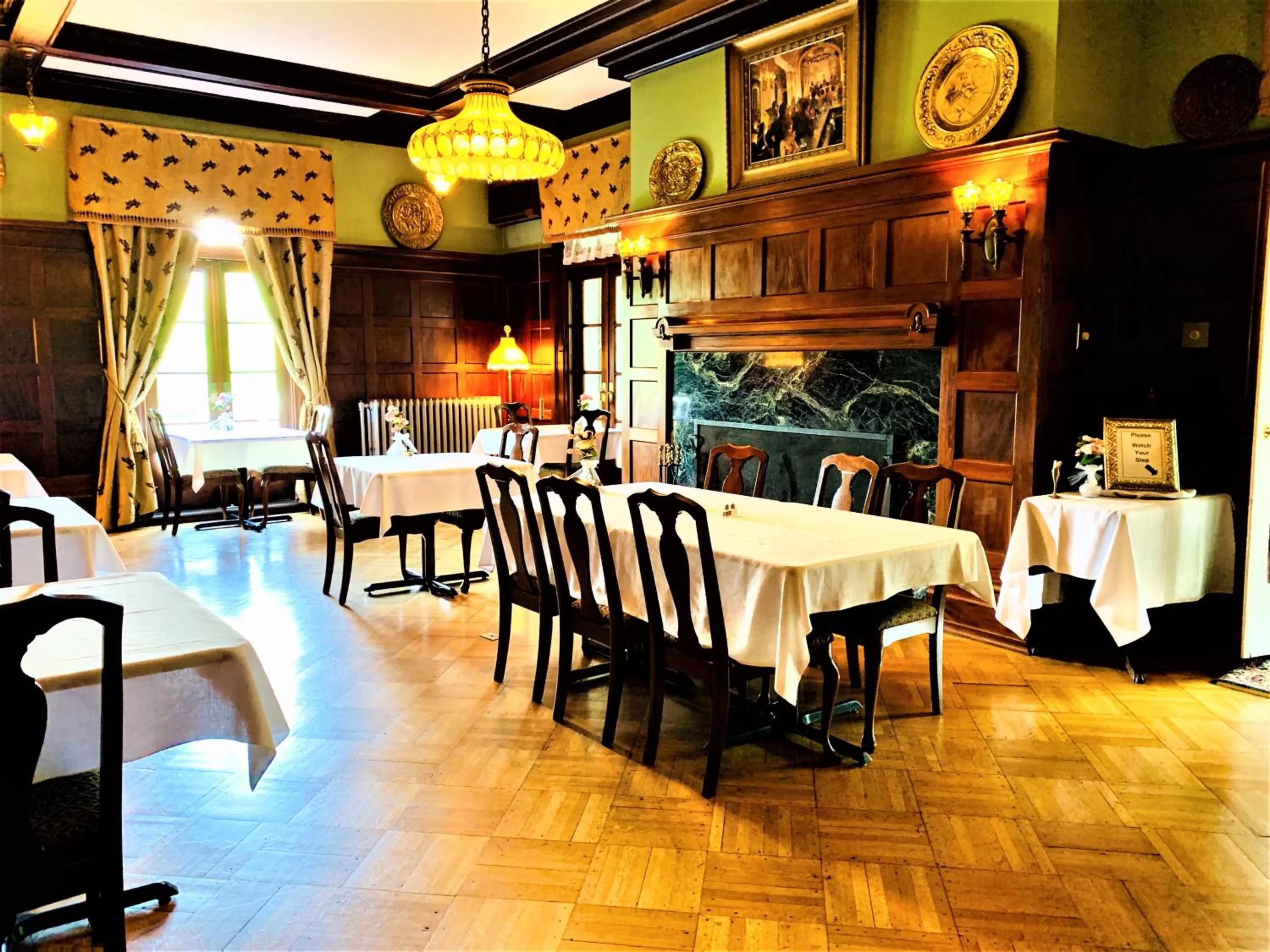 Dinner in Mercersburg Inn