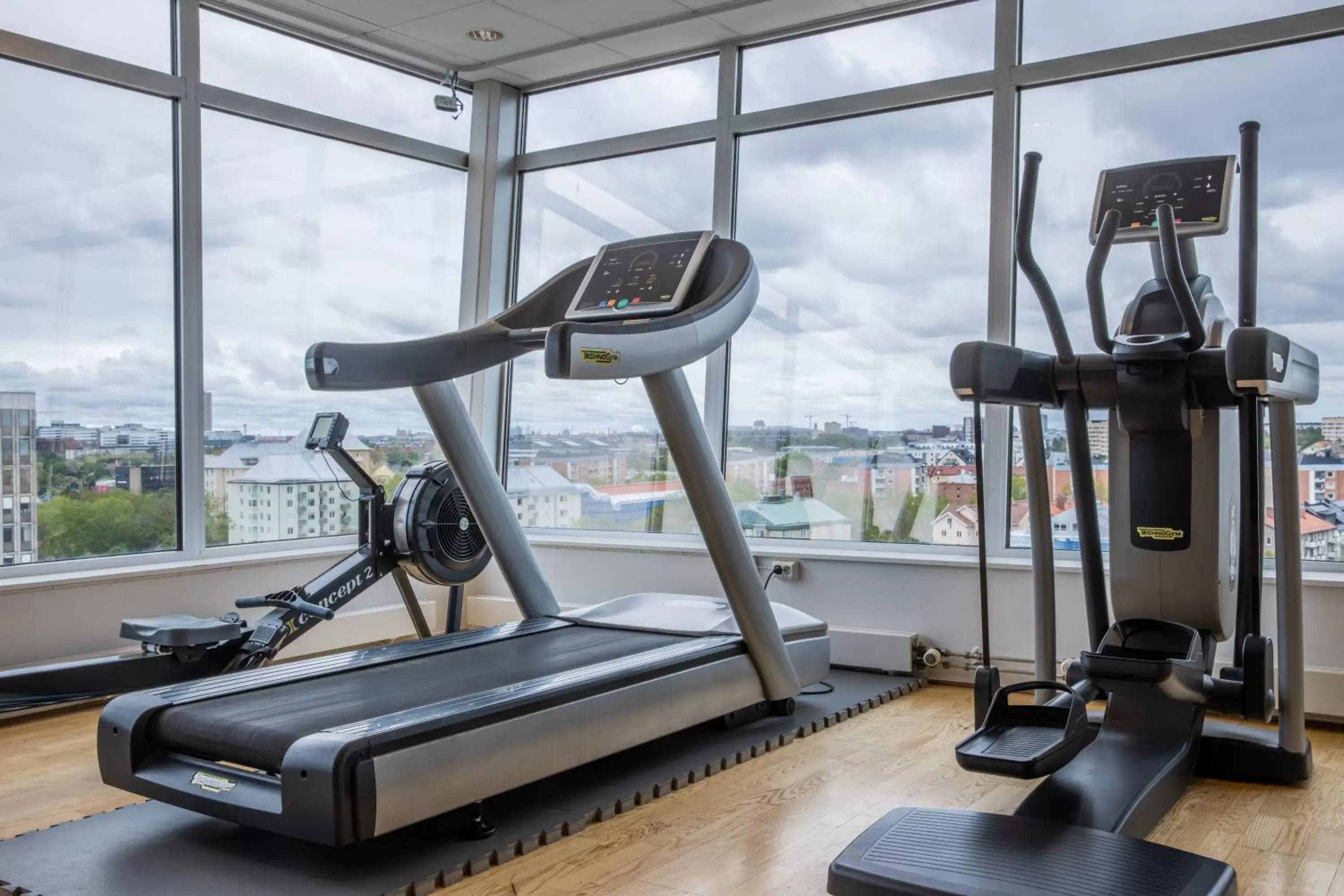 Property building, Fitness Center/Facilities in Park Inn by Radisson Solna