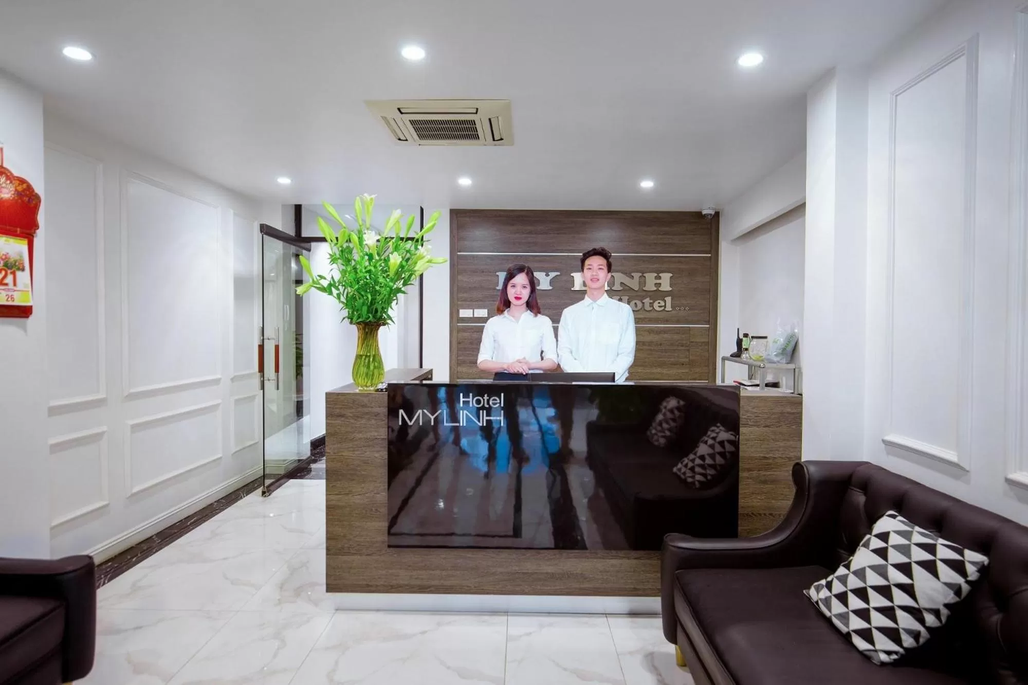 Staff in My Linh Hotel