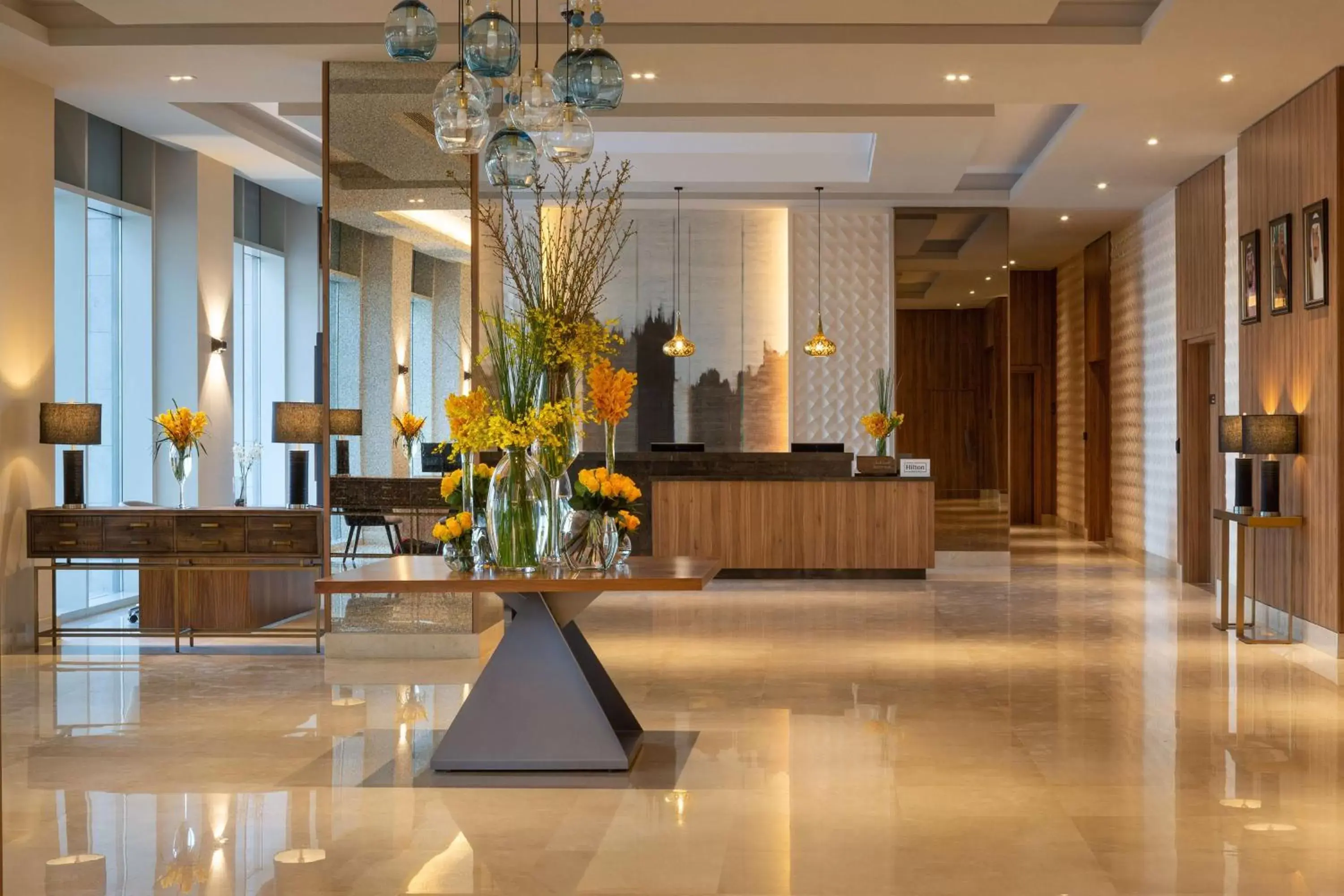 Lobby or reception, Lobby/Reception in Hilton Garden Inn Riyadh Financial District