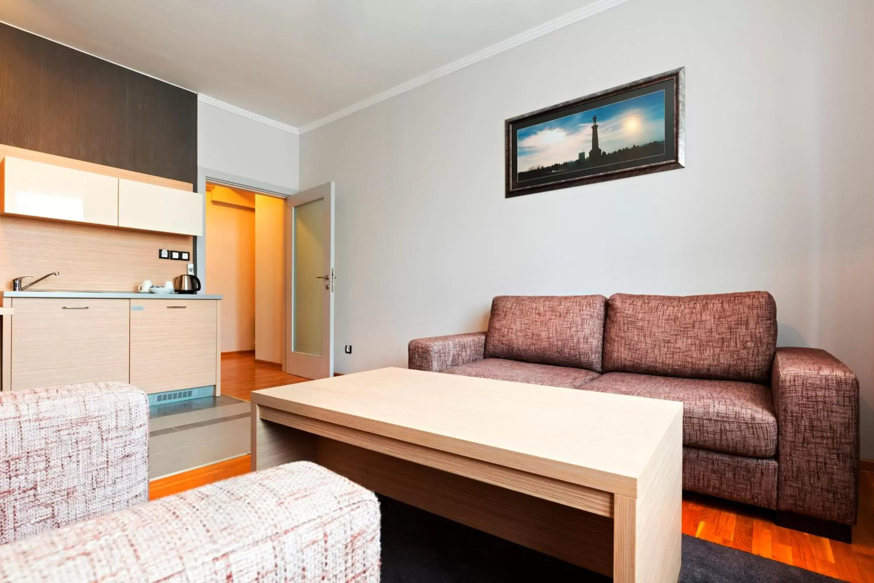 Living room in Garni Hotel Nevski Living room in Garni Hotel Nevski