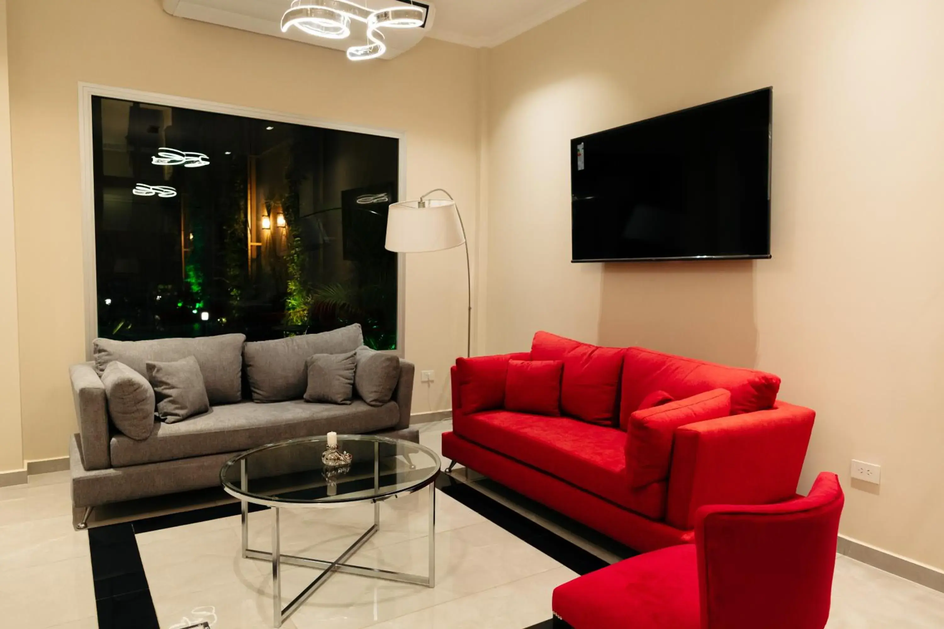 TV and multimedia, Seating Area in Hotel Batista