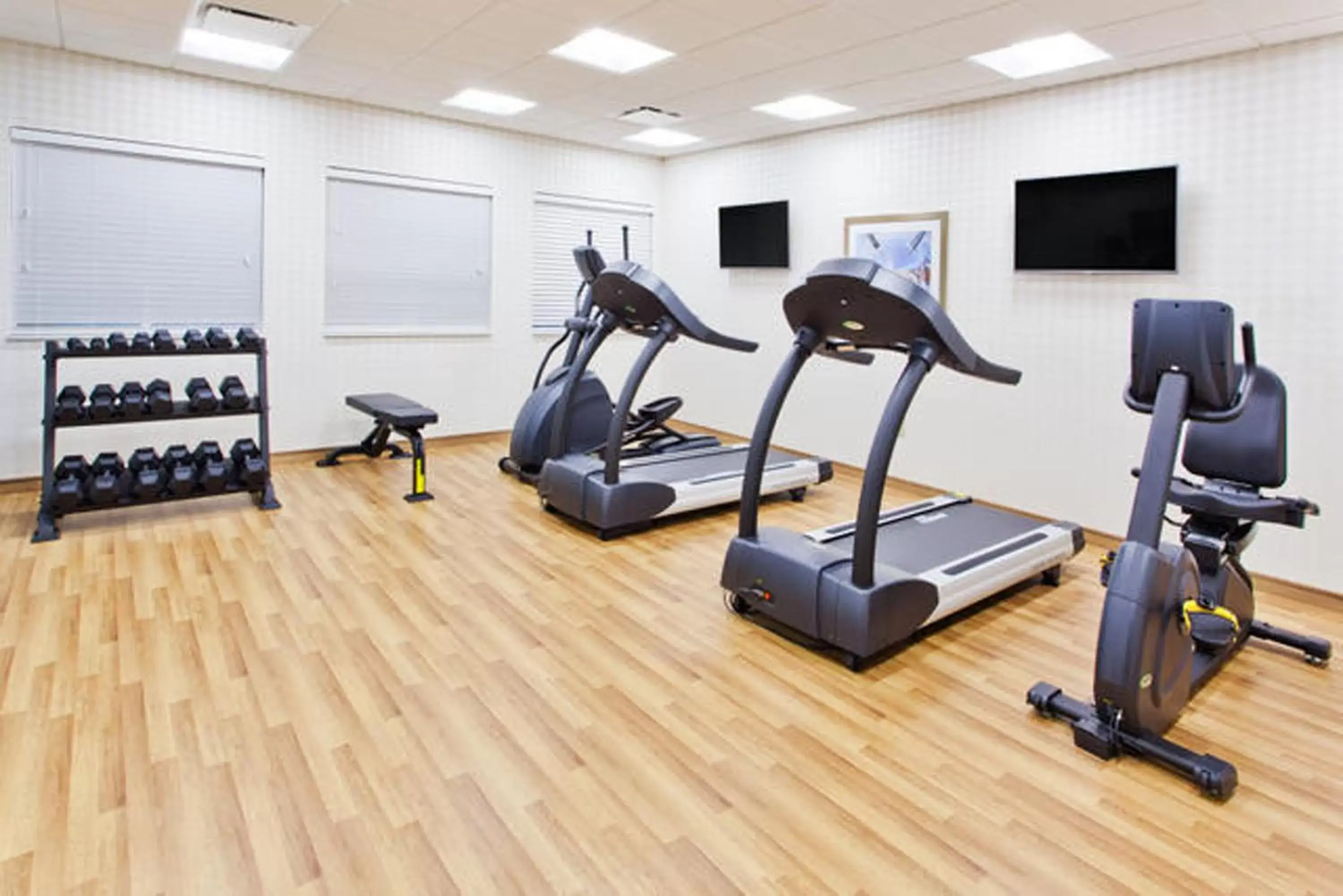Fitness centre/facilities, Fitness Center/Facilities in Holiday Inn Express & Suites Warner Robins North West, an IHG Hotel