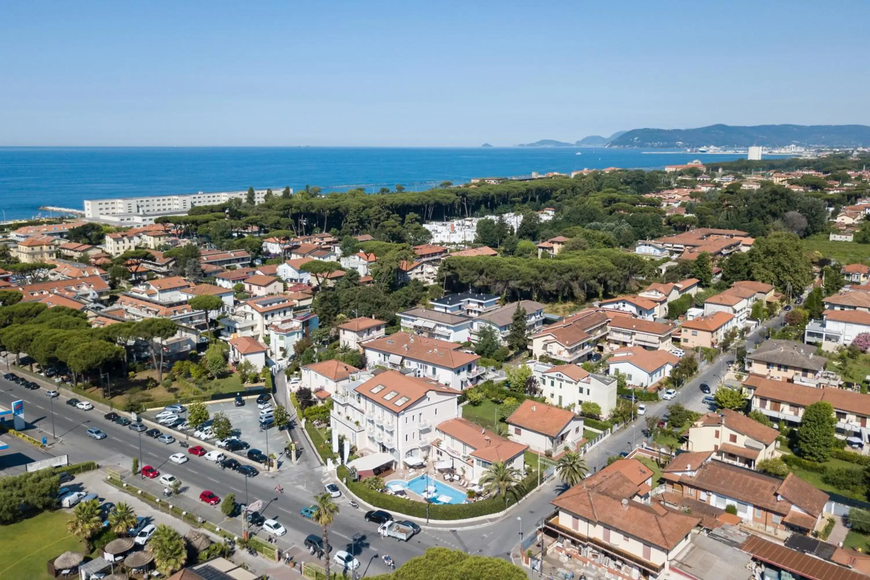 Bird's-eye View in Hotel Luna