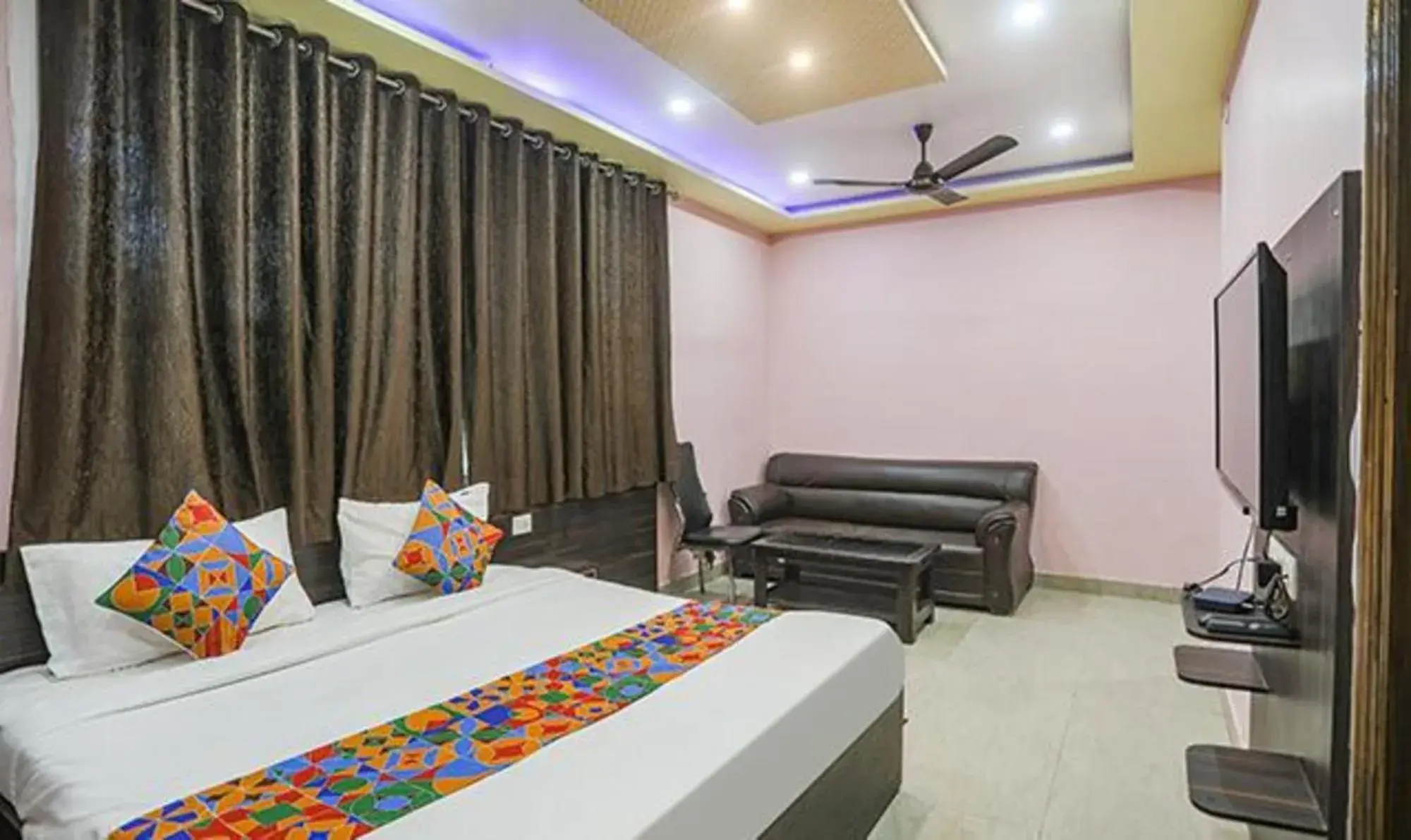 Bed in FabExpress Banarasi Kothi