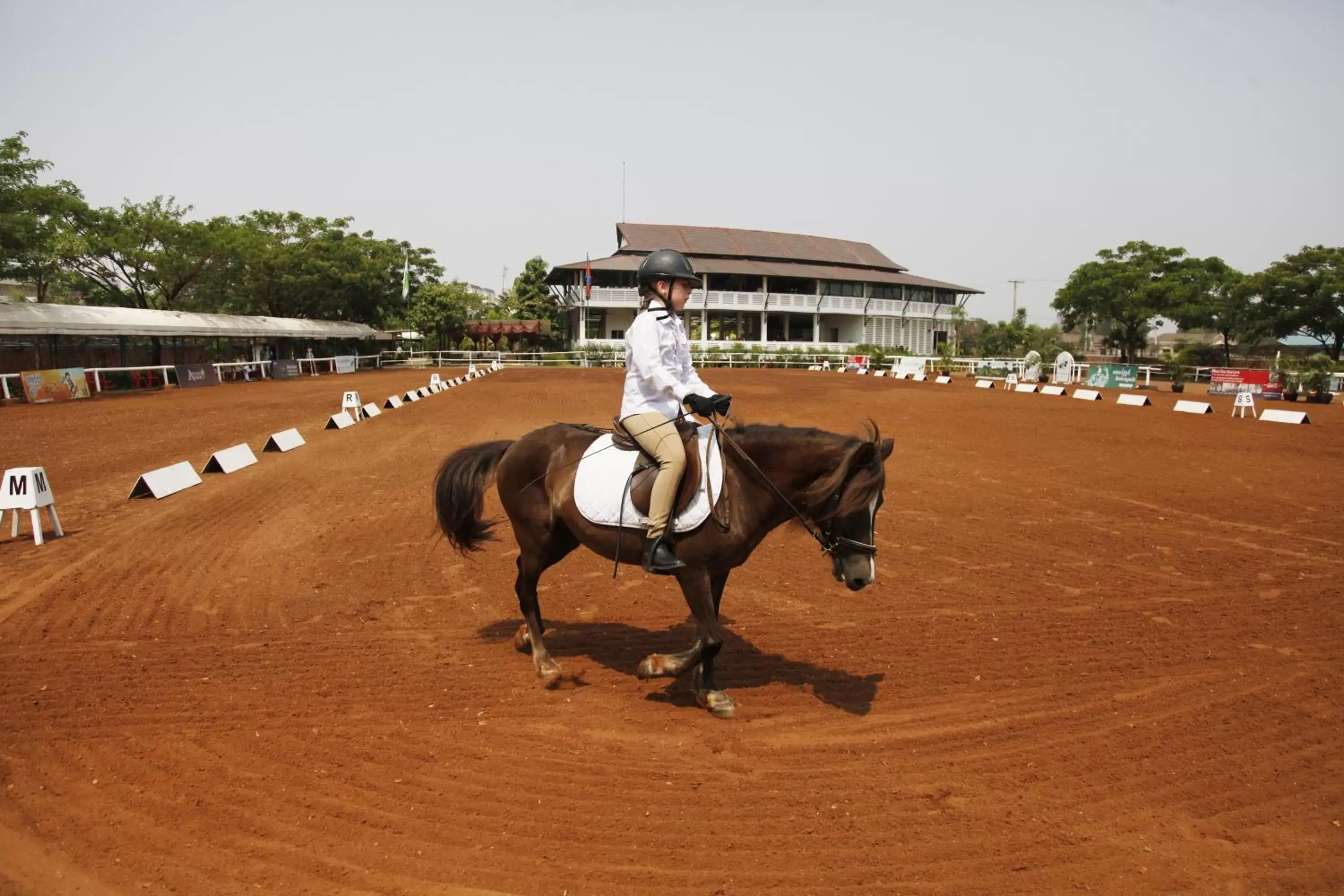 Horse-riding, Horseback Riding in Cambodian Country Club