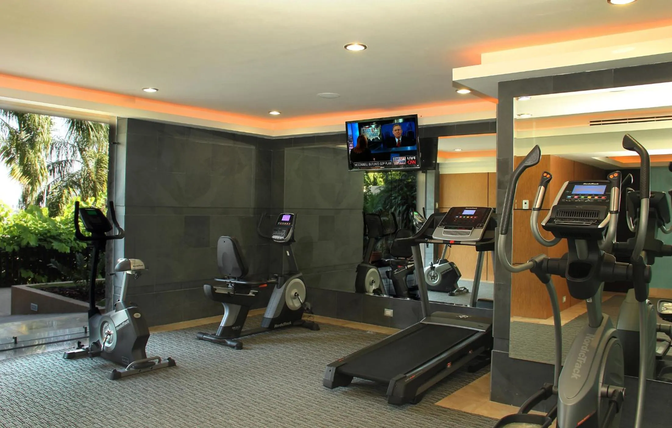 Fitness centre/facilities in Hotel San Luis Lindavista