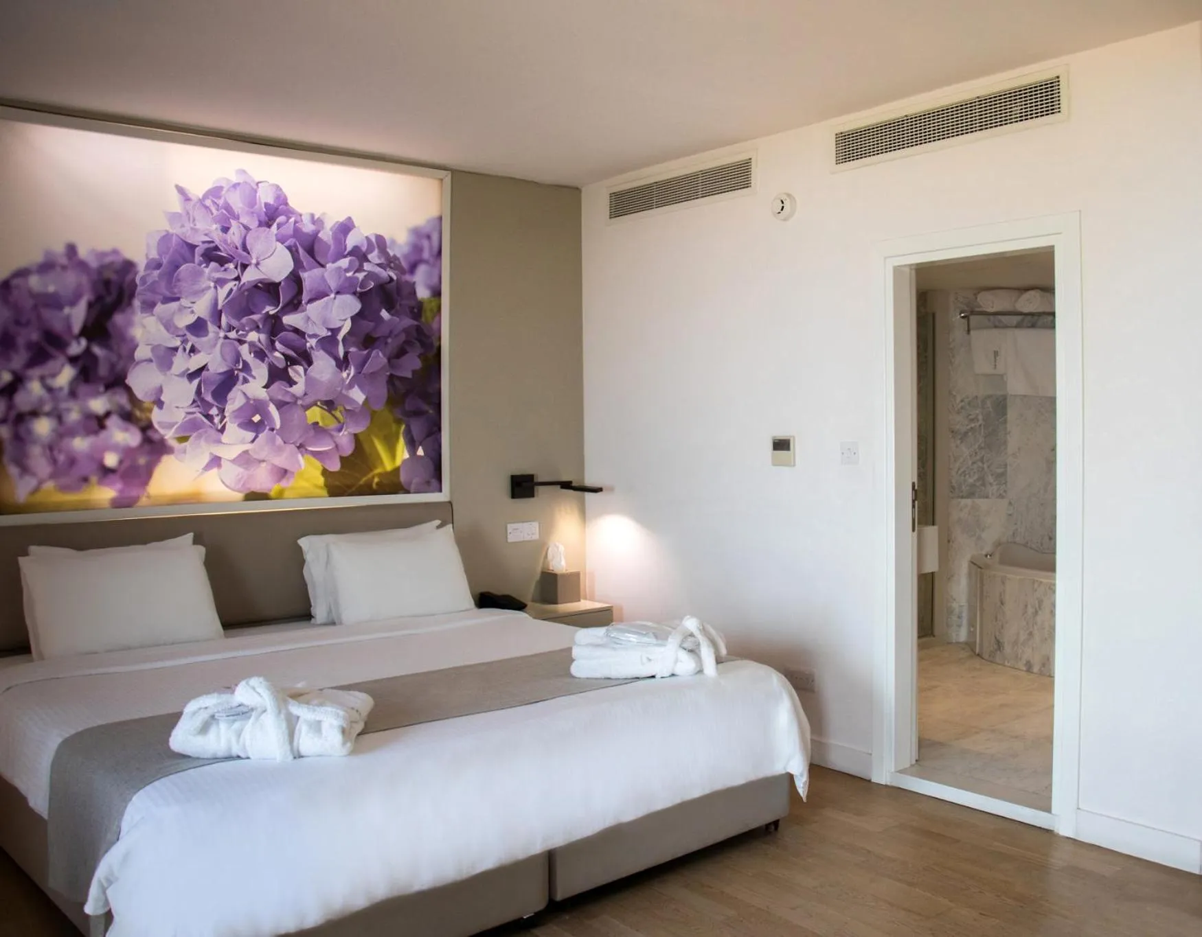 Bed in The Classic Hotel Nicosia - Handwritten Collection