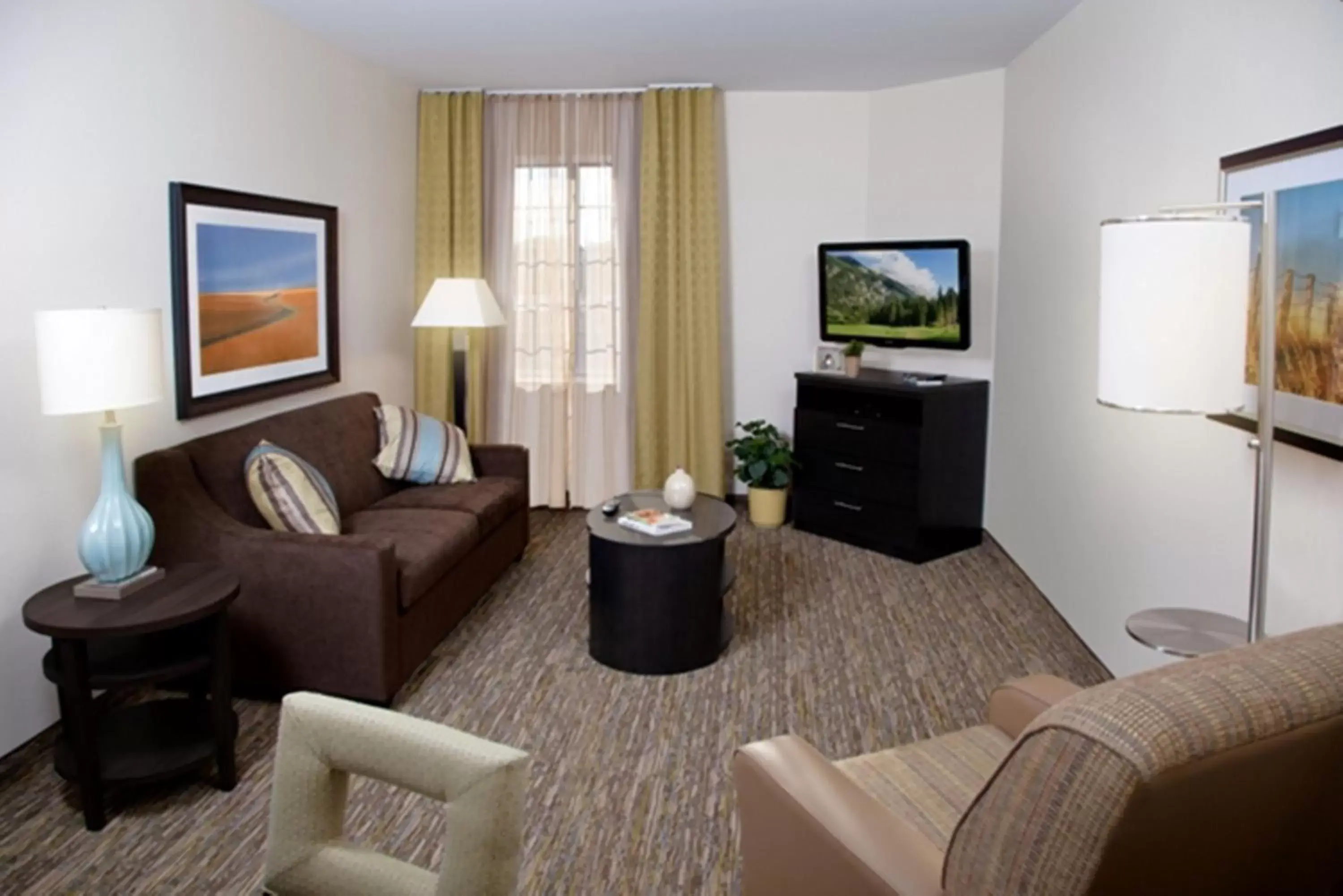 Photo of the whole room, Seating Area in Candlewood Suites Vestal - Binghamton, an IHG Hotel