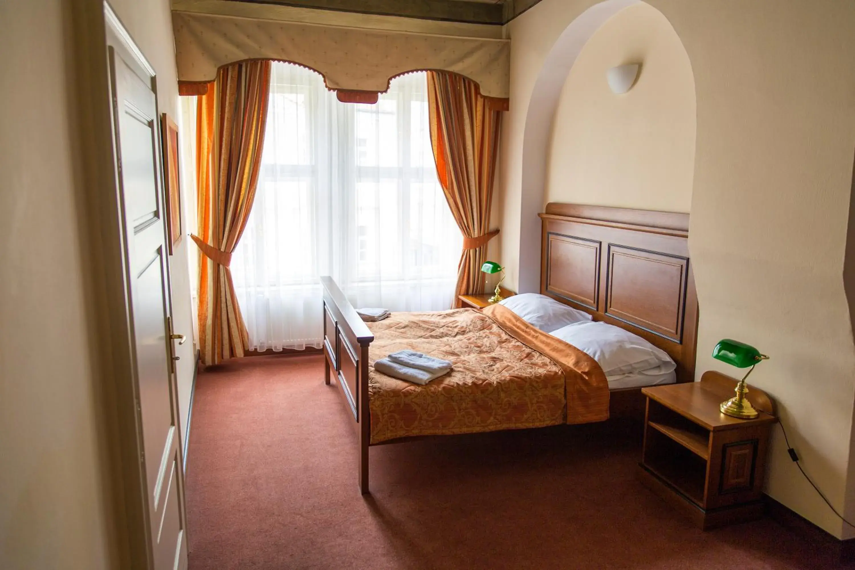 Photo of the whole room, Bed in U Medvidku-Brewery Hotel