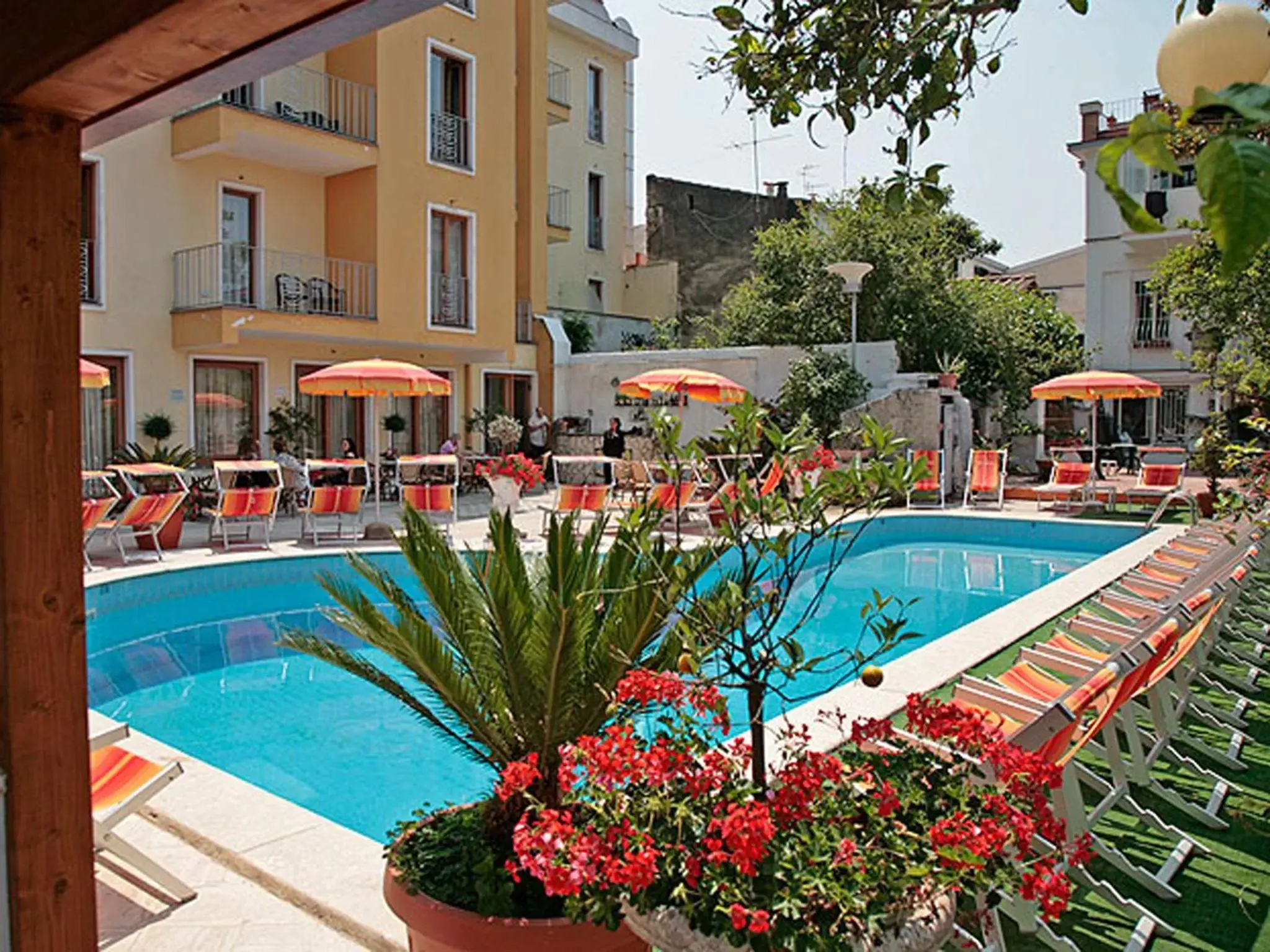Facade/entrance, Swimming Pool in Hotel Albatros
