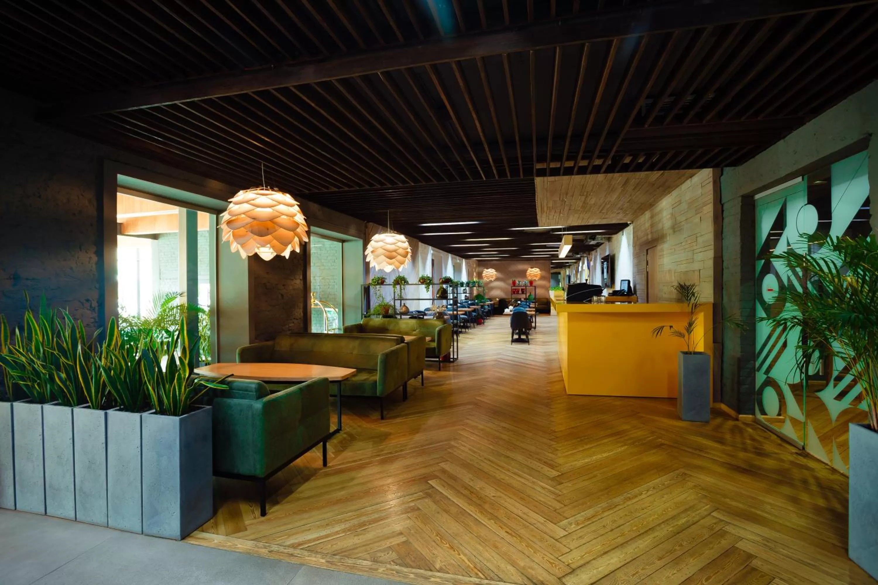 Lobby/Reception in City Hotel Shymkent