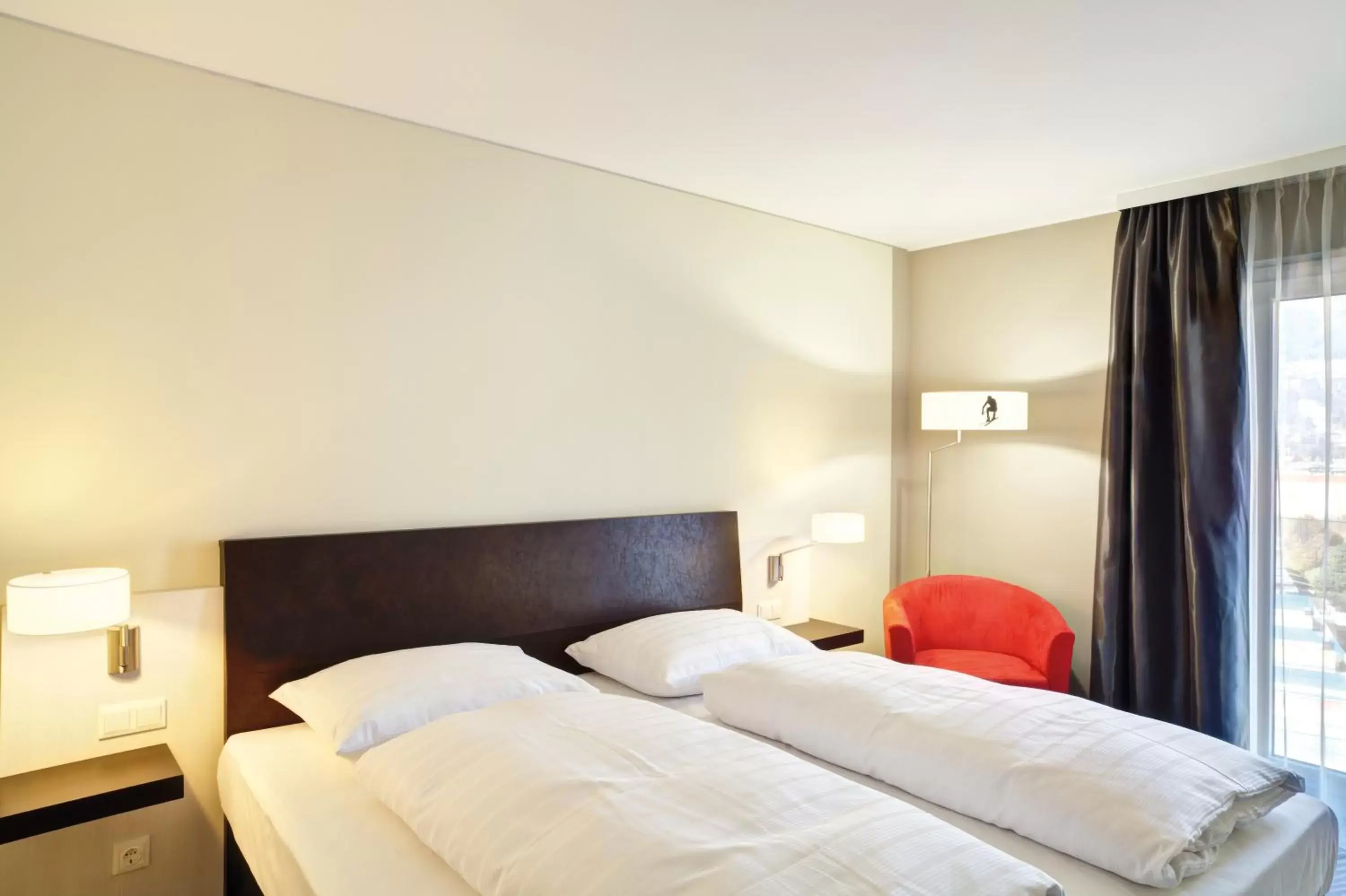 Bed in Tivoli Hotel Innsbruck