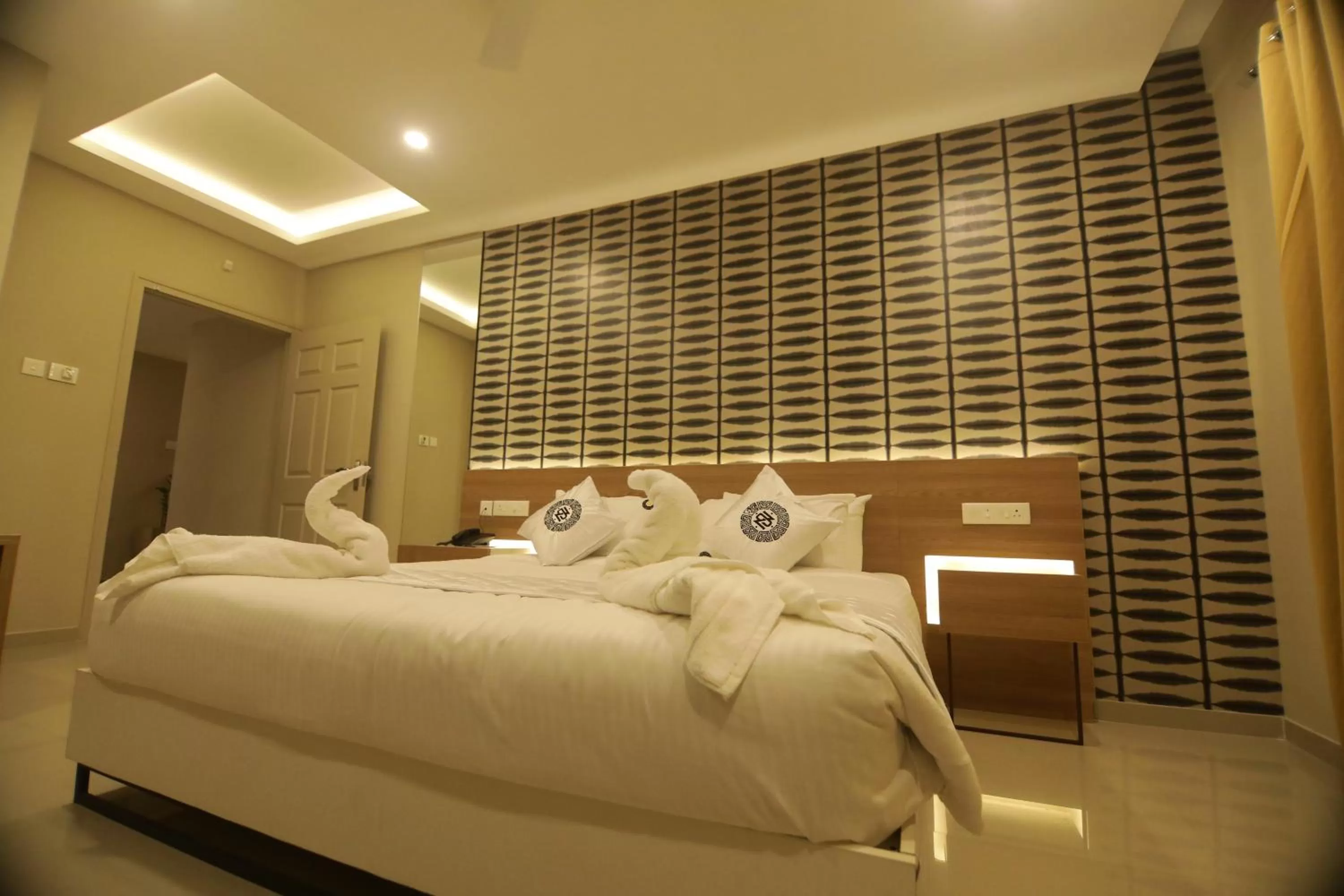 Bed in Noor jehan's Grand Noor