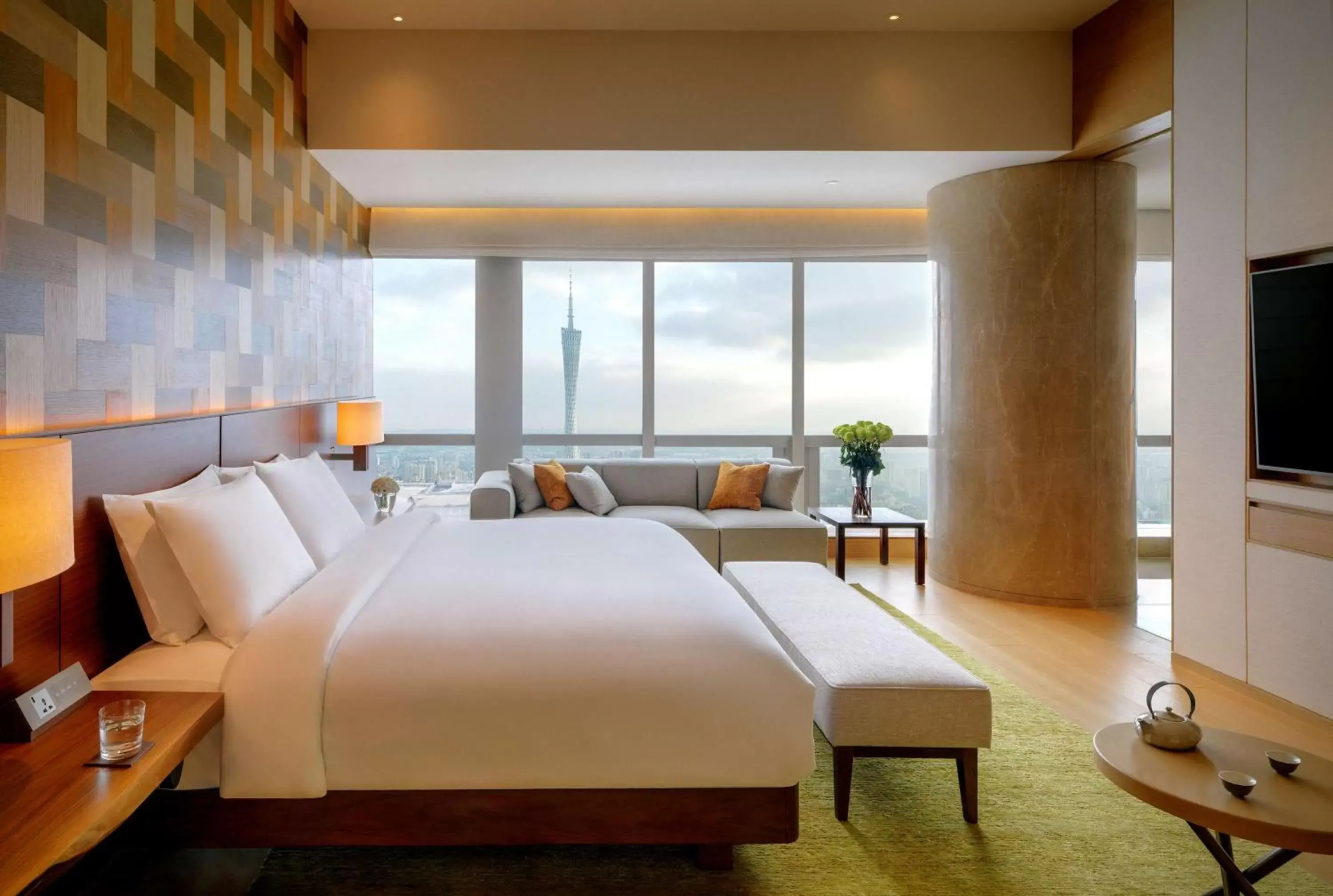 Photo of the whole room in Park Hyatt Guangzhou - Free Shuttle Bus To Canton Fair Complex During Canton Fair Period