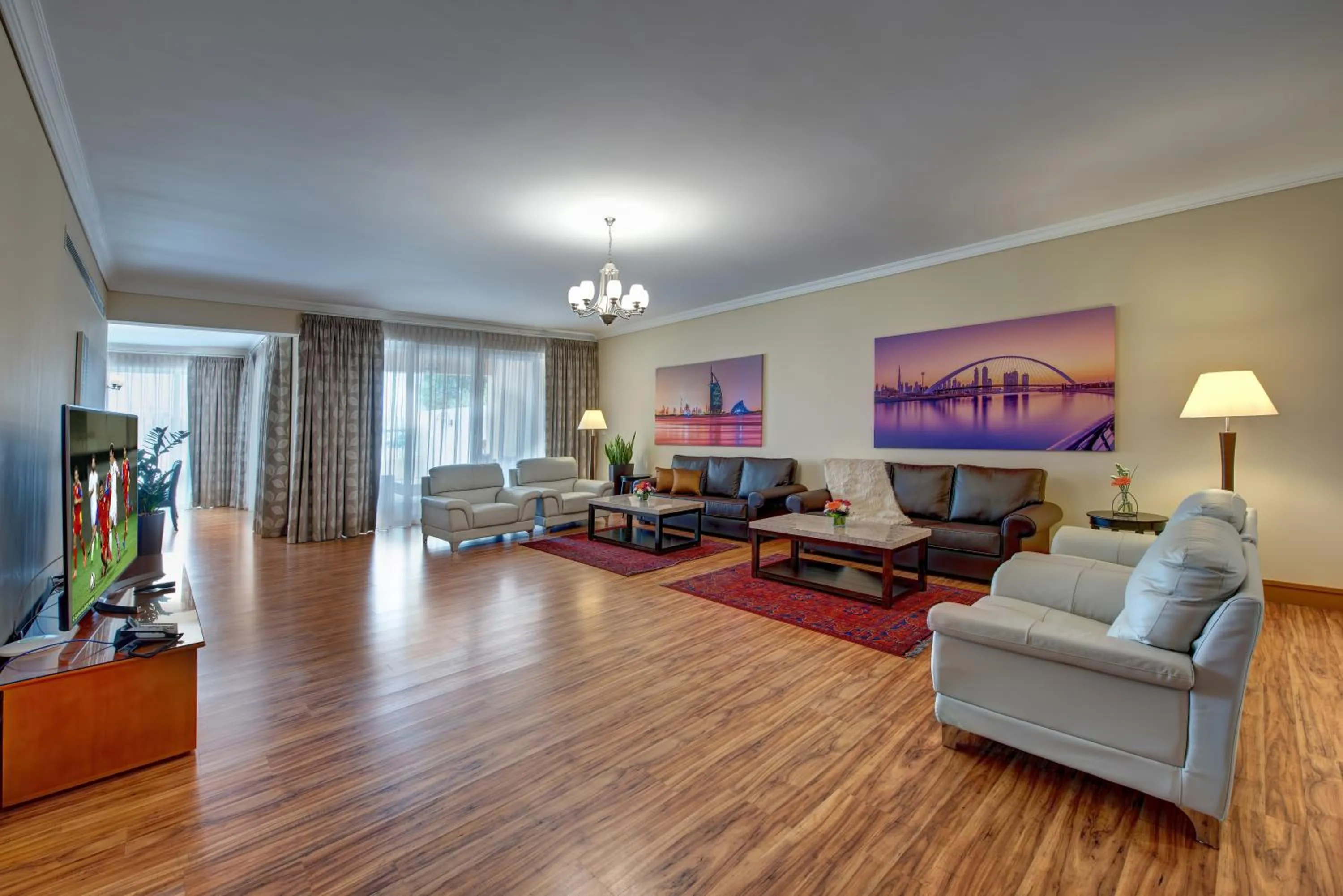 Living room in J5 Villas Holiday Homes Barsha Gardens