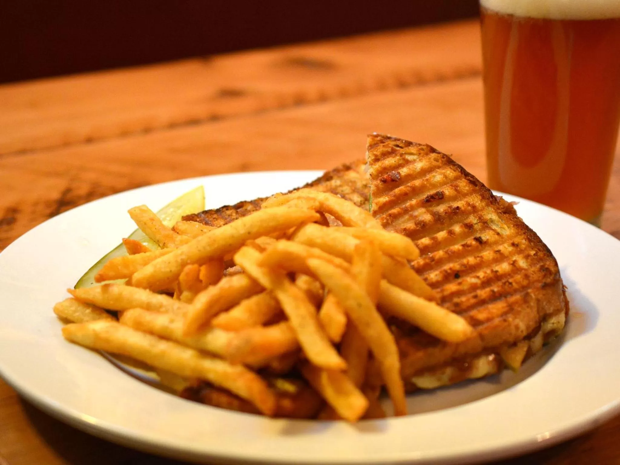 Food close-up in Hyde Away Inn
