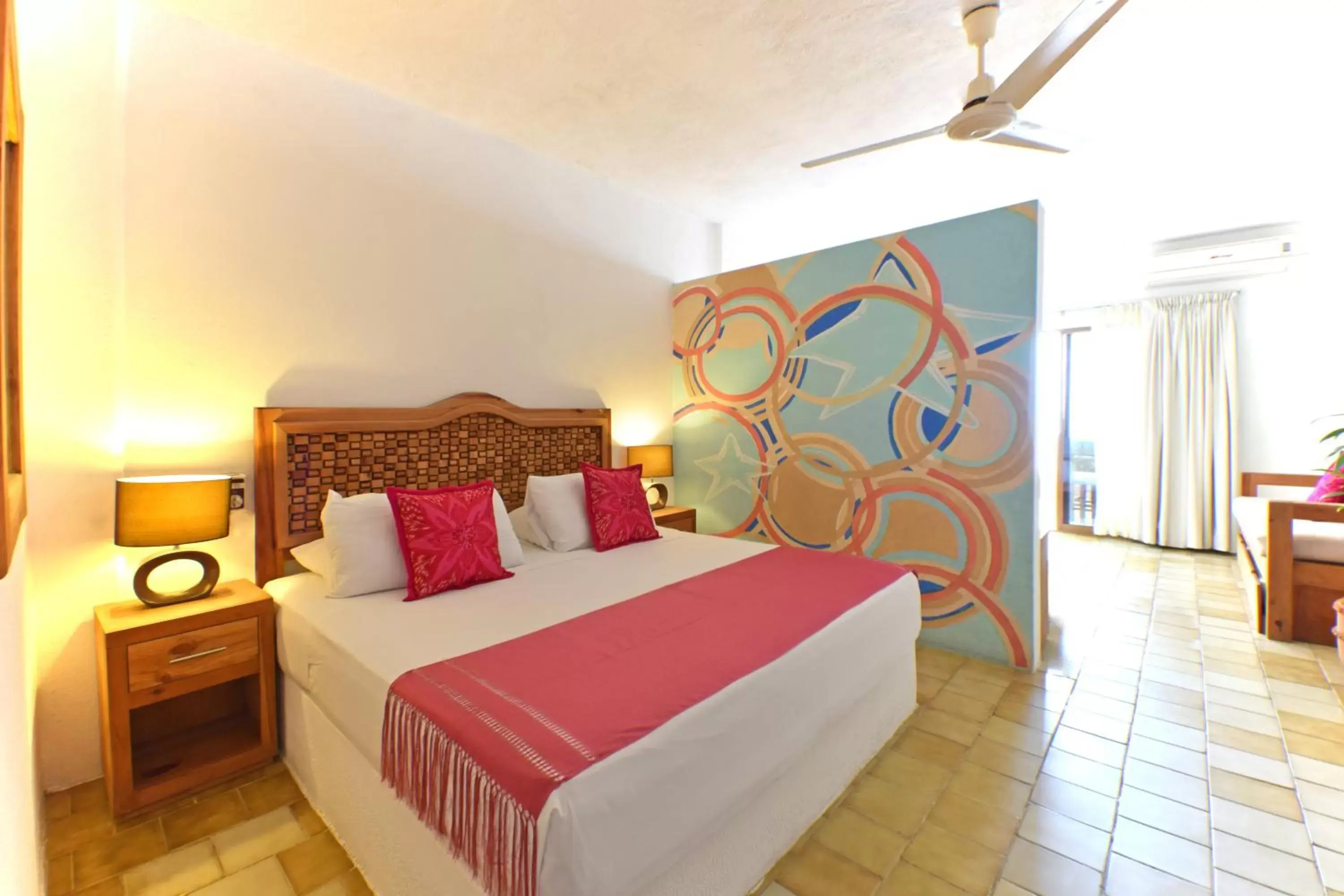 Photo of the whole room, Bed in Emperador Vallarta Beachfront Hotel and Suites