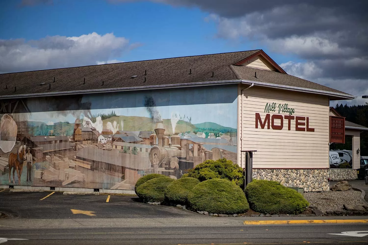 Property building in Mill Village Motel