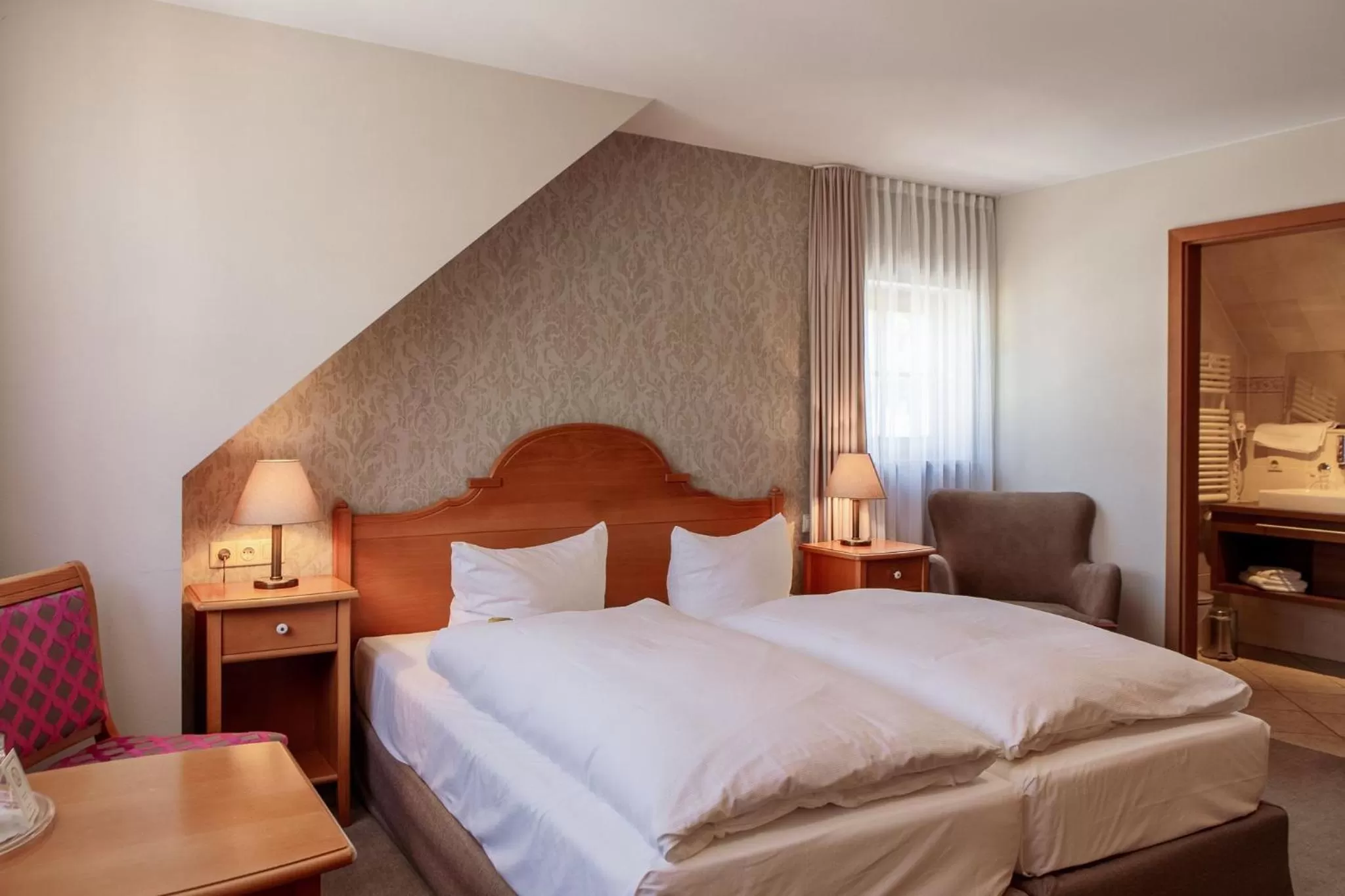 Bed in Hotel Ettrich & Elbresort Rathen