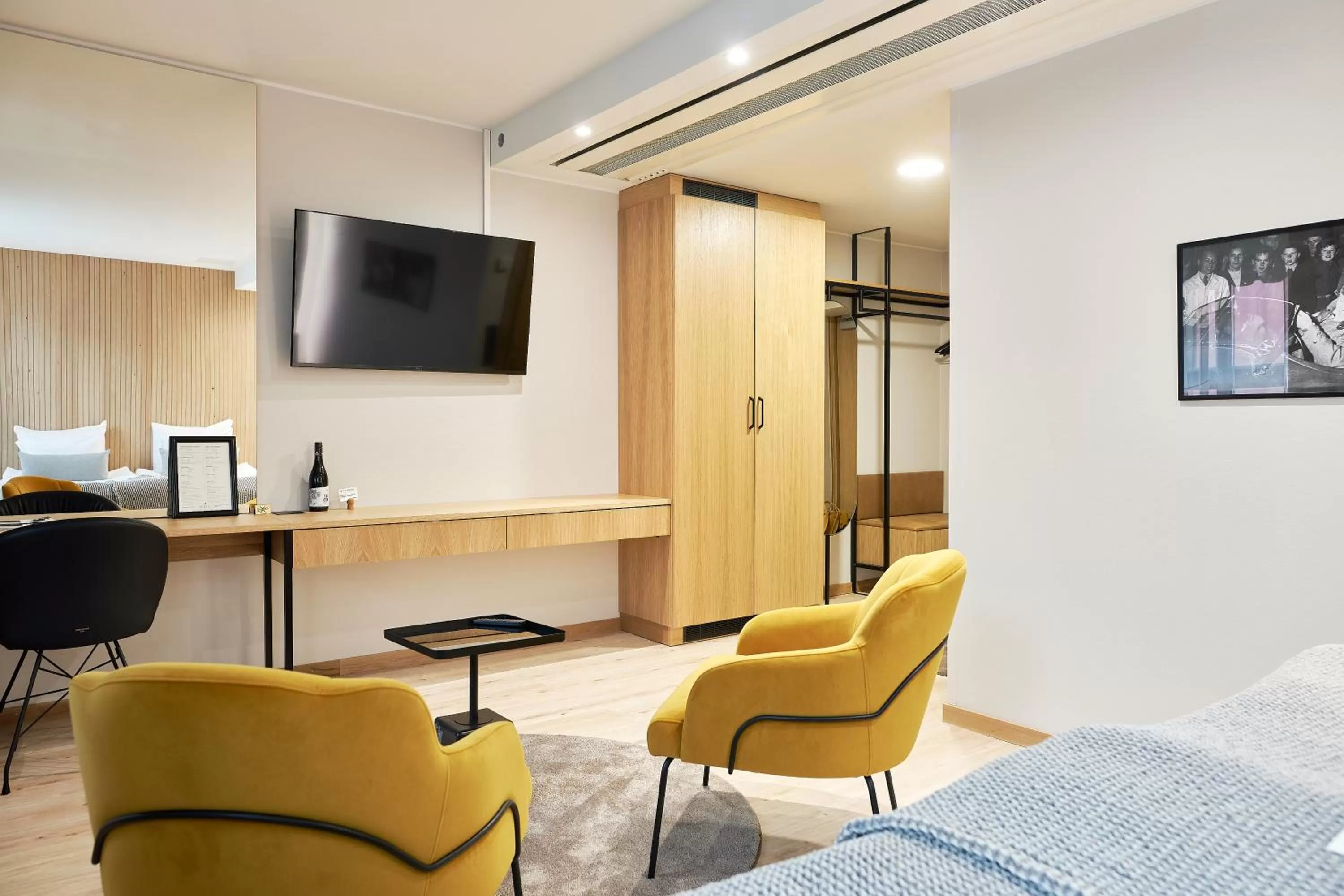 Seating area in Hotel Verso