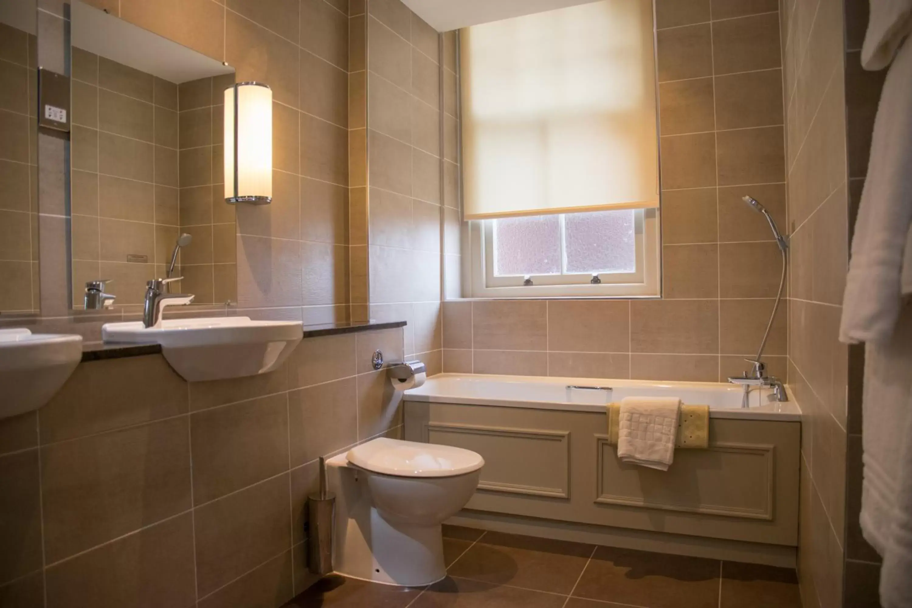 Toilet, Bathroom in Crown & Mitre Hotel