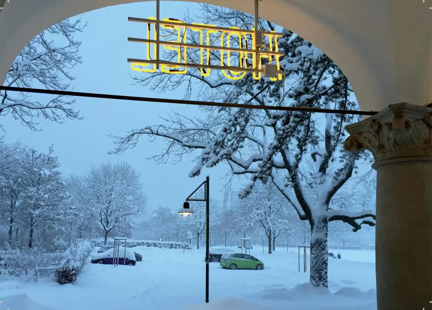 Winter in Militärkantine St. Gallen