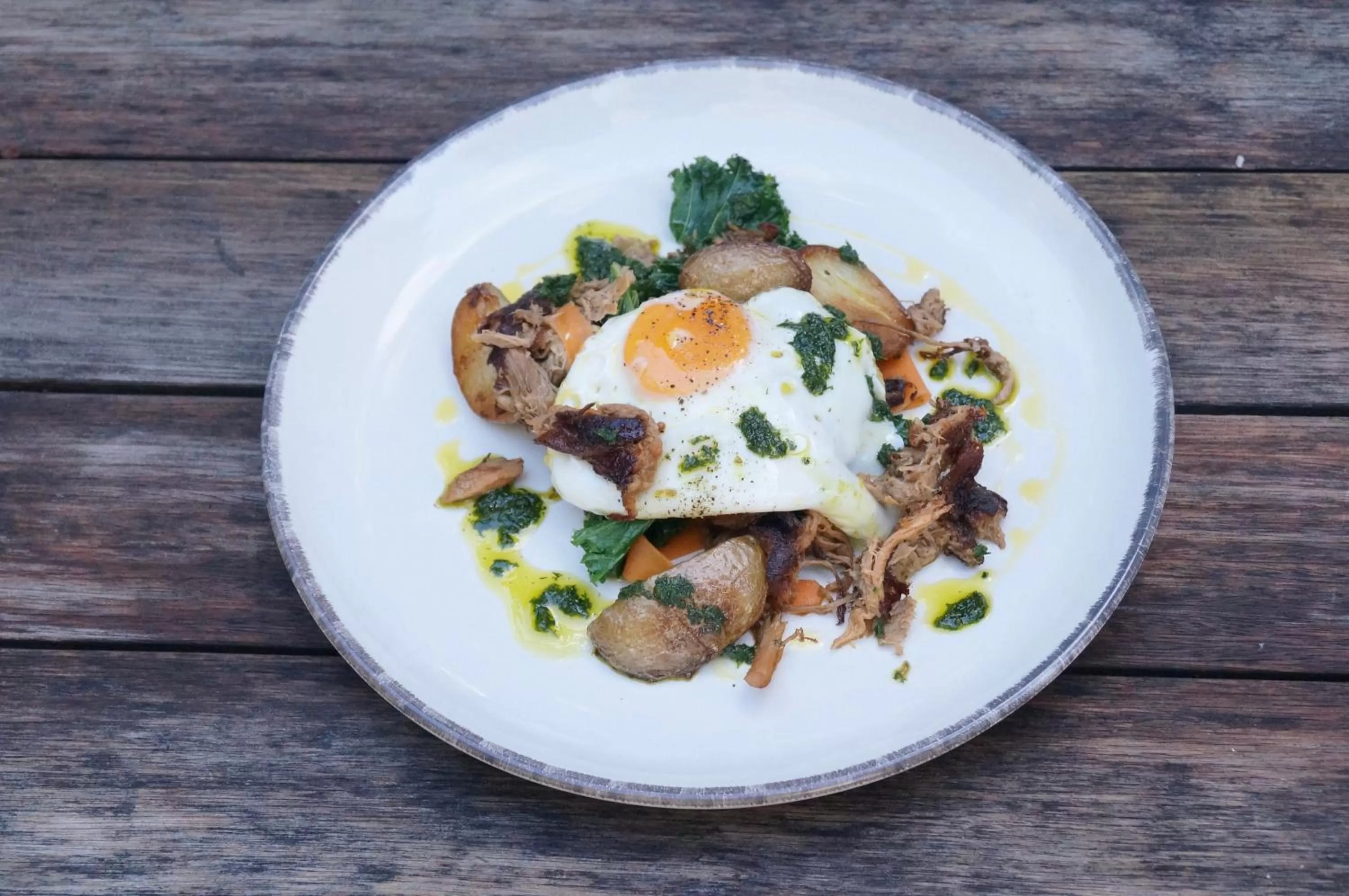 Food close-up in The Angel Inn, Petworth