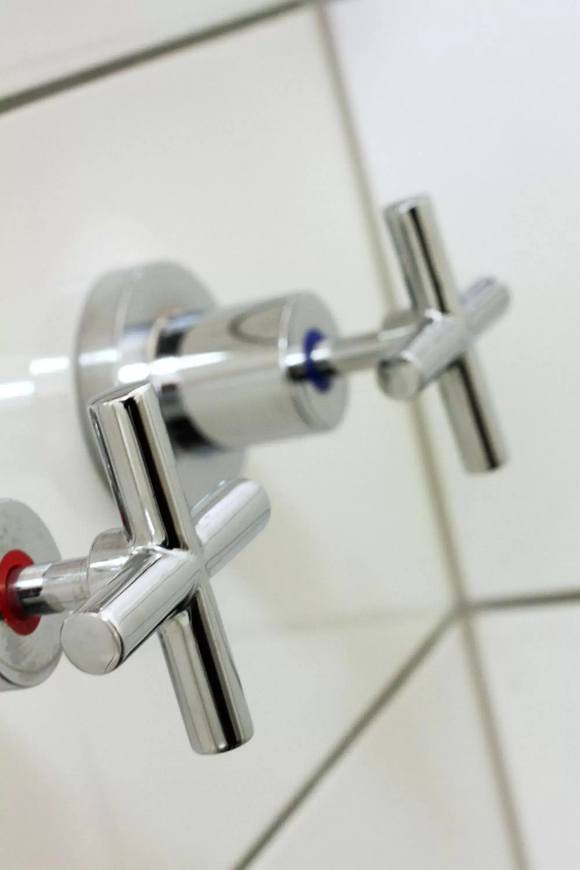 Decorative detail, Bathroom in Frankston Motel