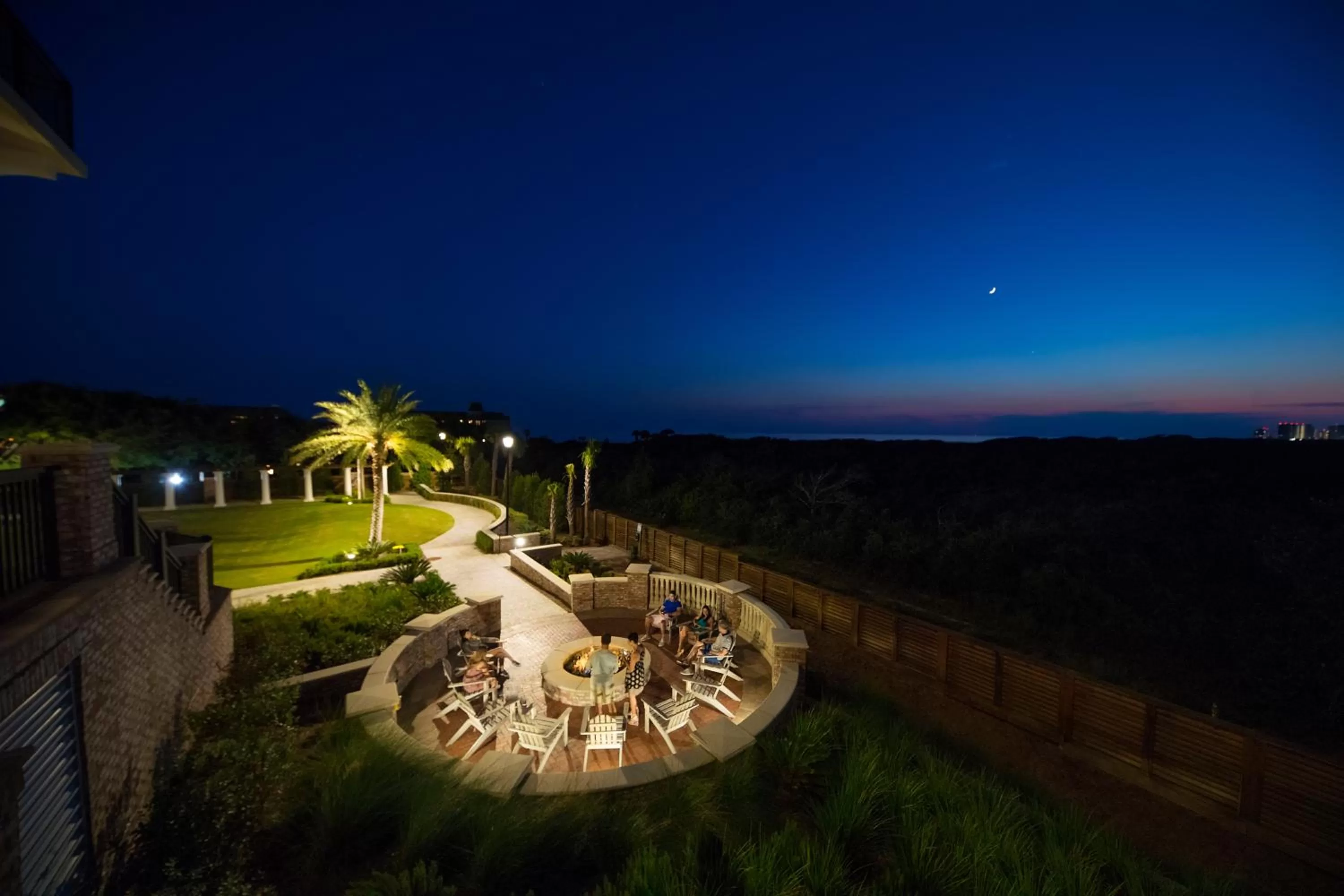 Patio in Henderson Beach Resort