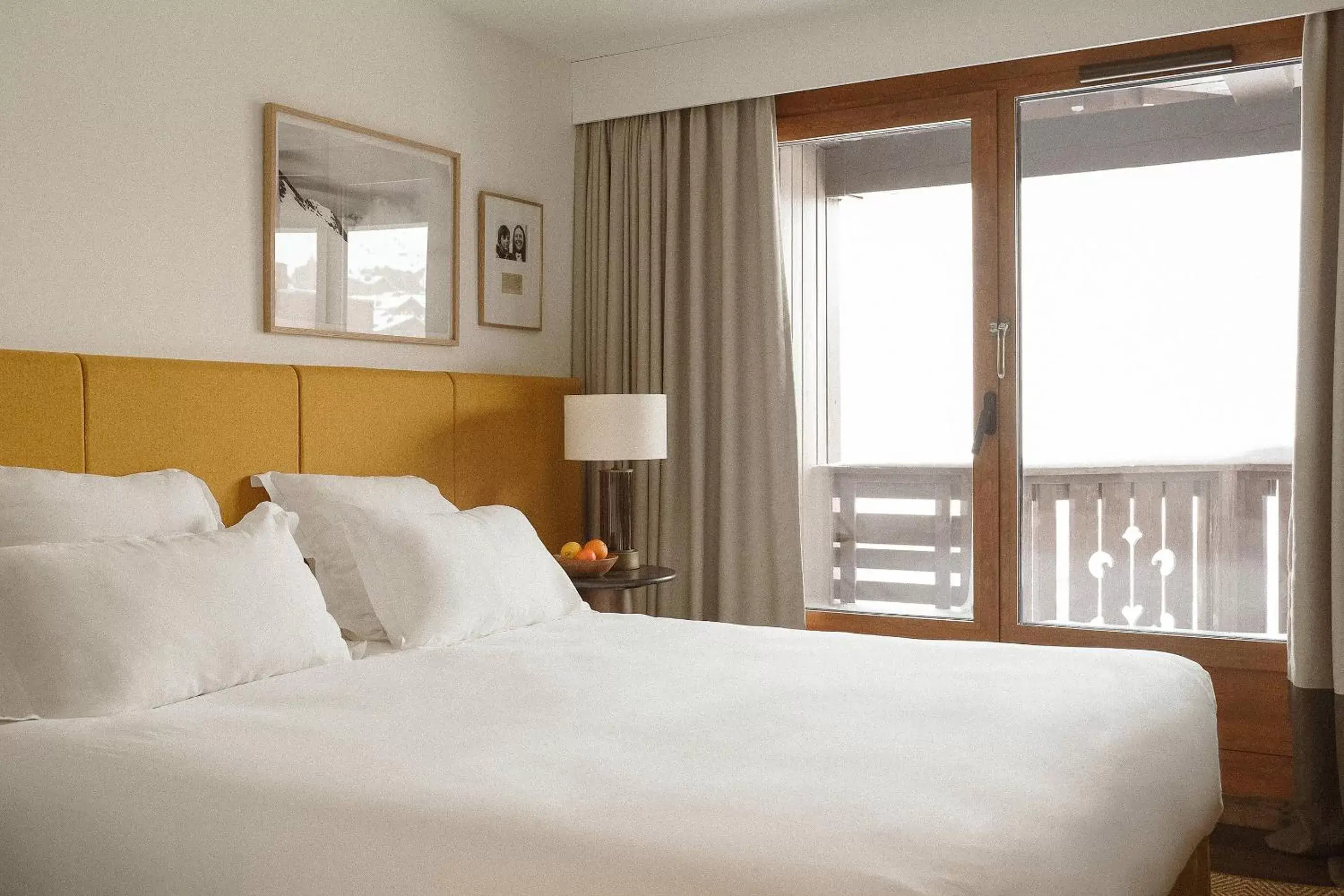 Bed in Le Val Thorens, a Beaumier hotel