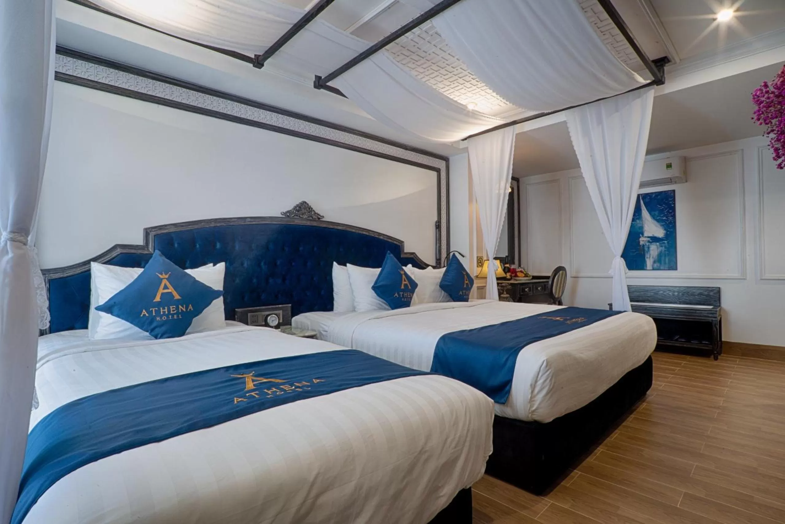 Bed in Athena Hotel Quy Nhơn