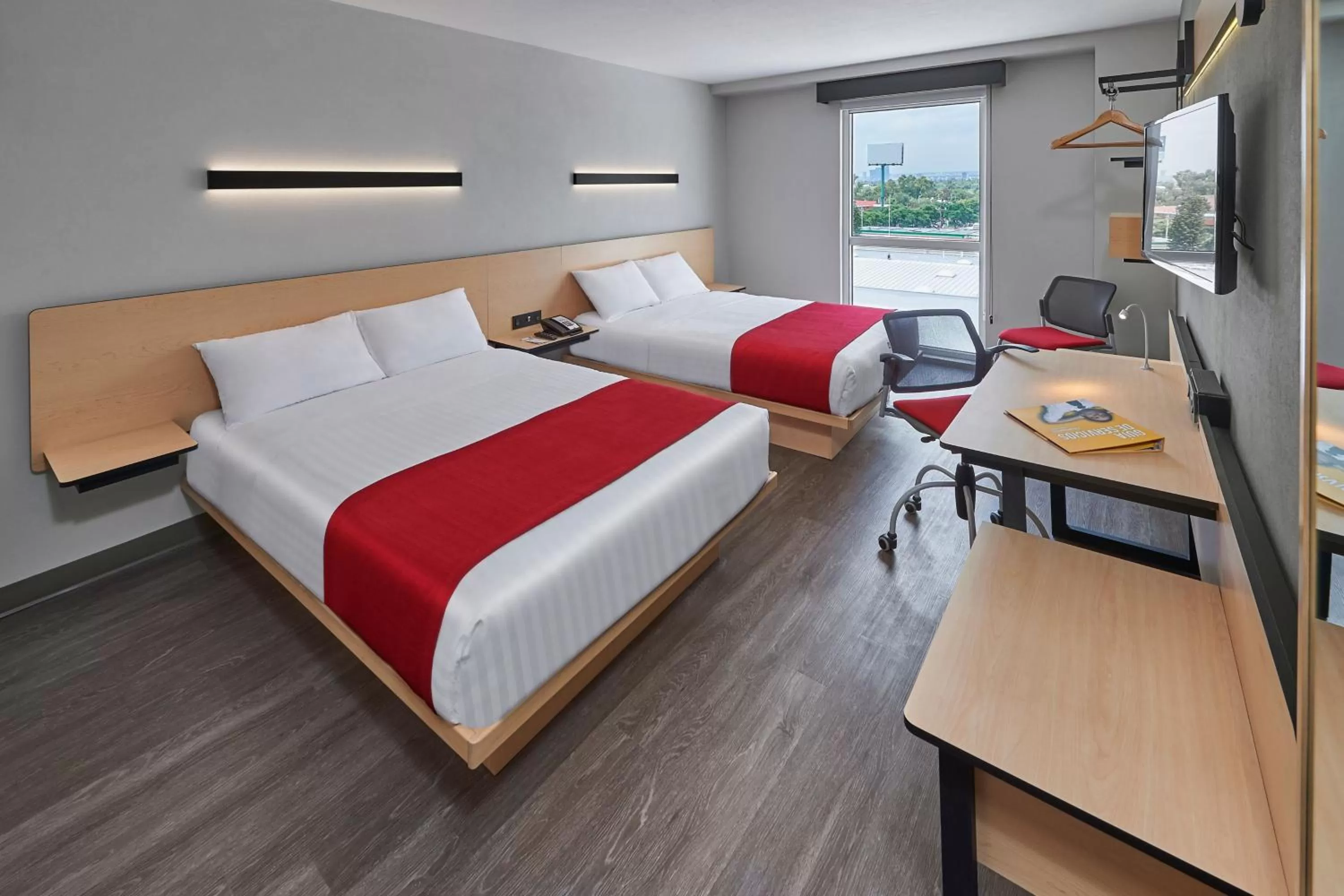 Bedroom, Bed in City Express by Marriott Ciudad de México Tlalnepantla