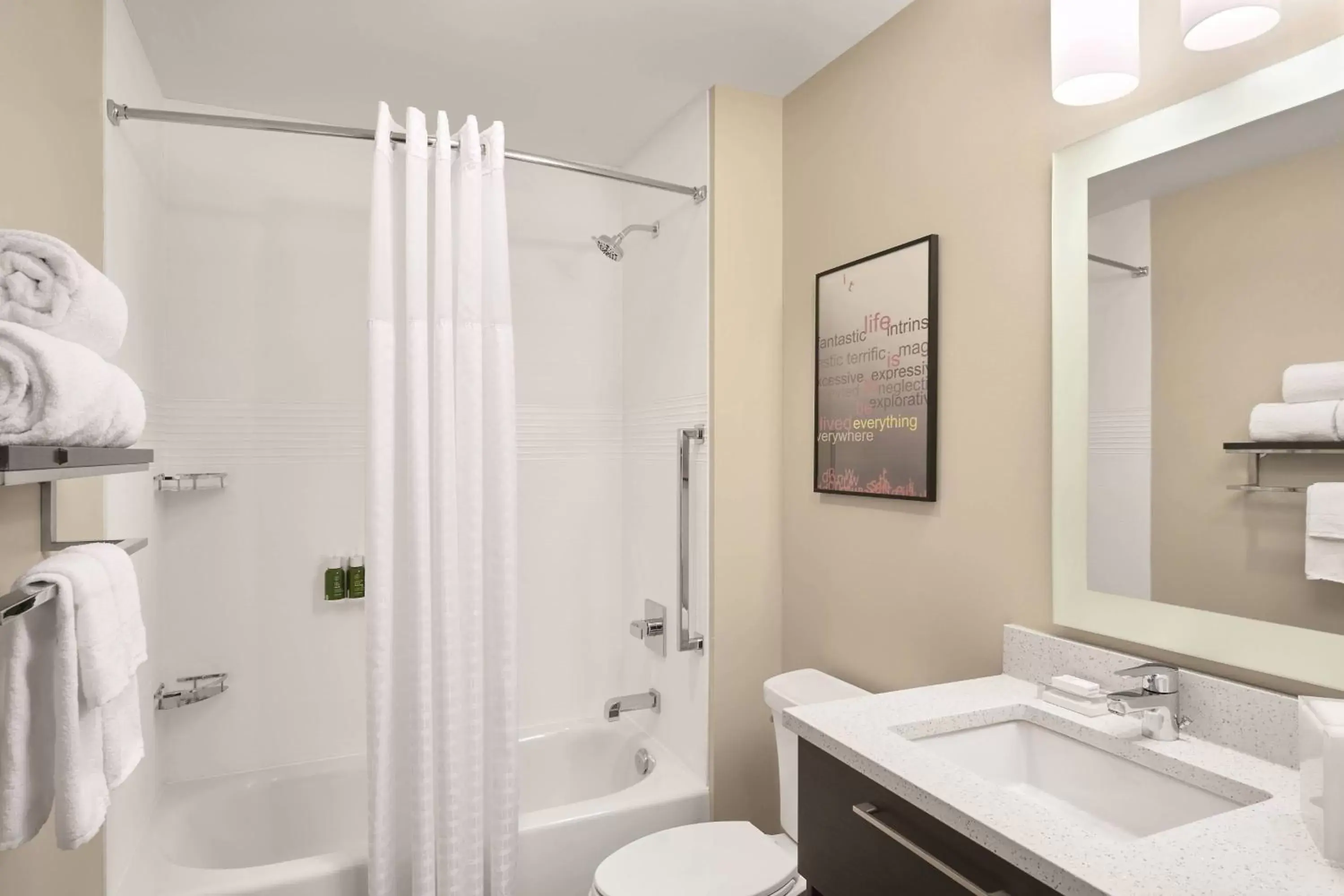 Bathroom in TownePlace Suites by Marriott Medicine Hat