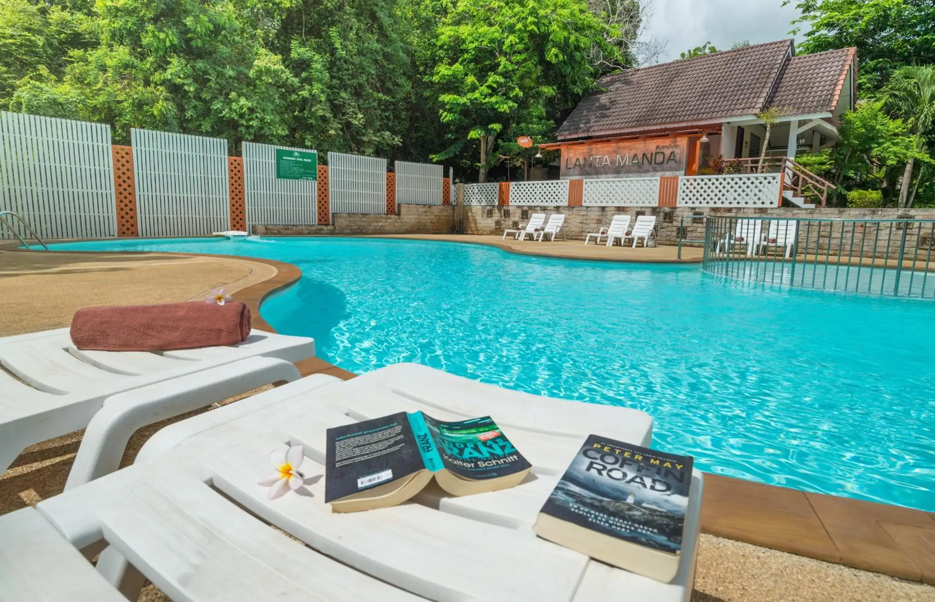 Swimming Pool in Lanta Manda Resort SHA Plus