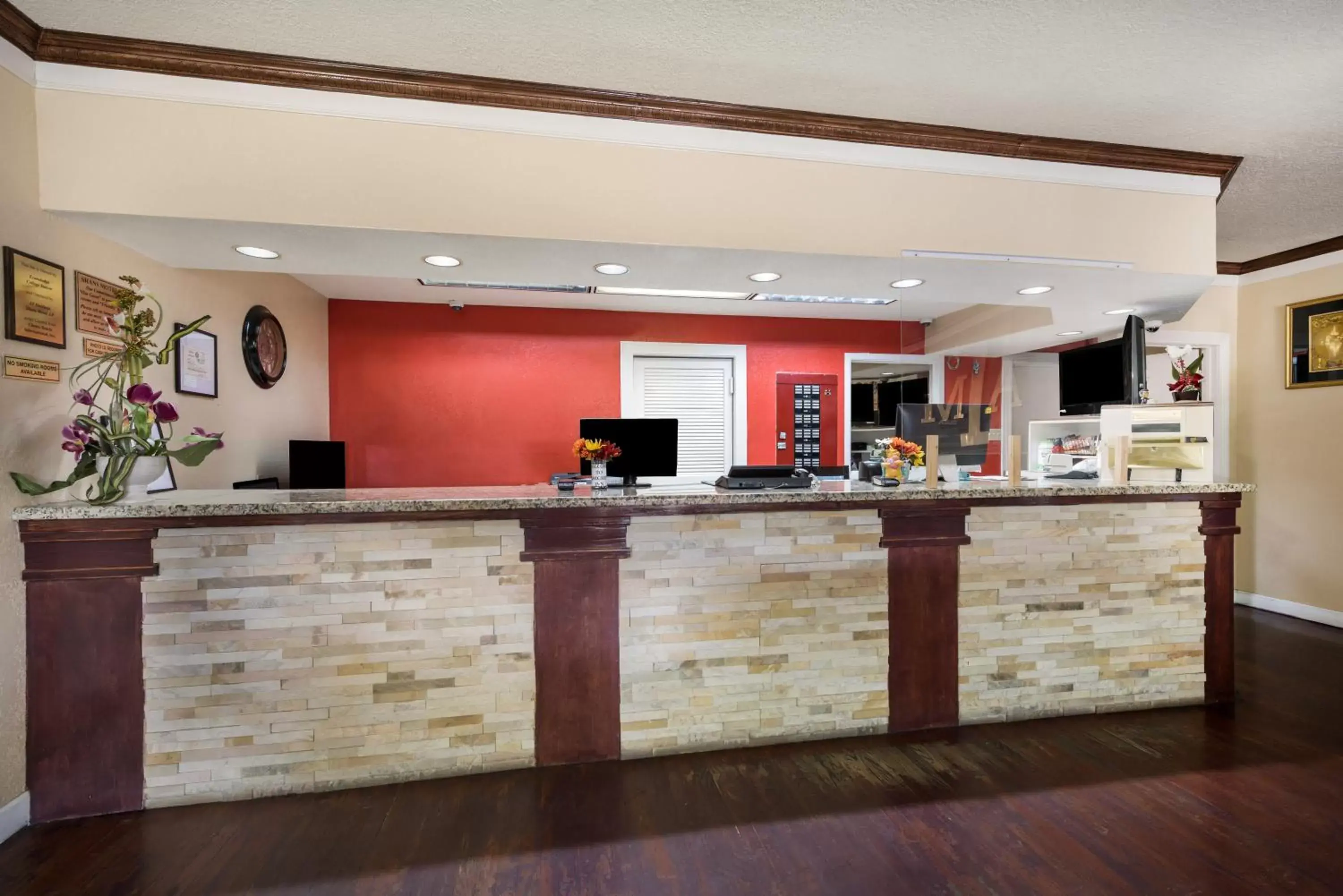 Lobby or reception in Knights Inn College Station Lobby or reception in Knights Inn College Station