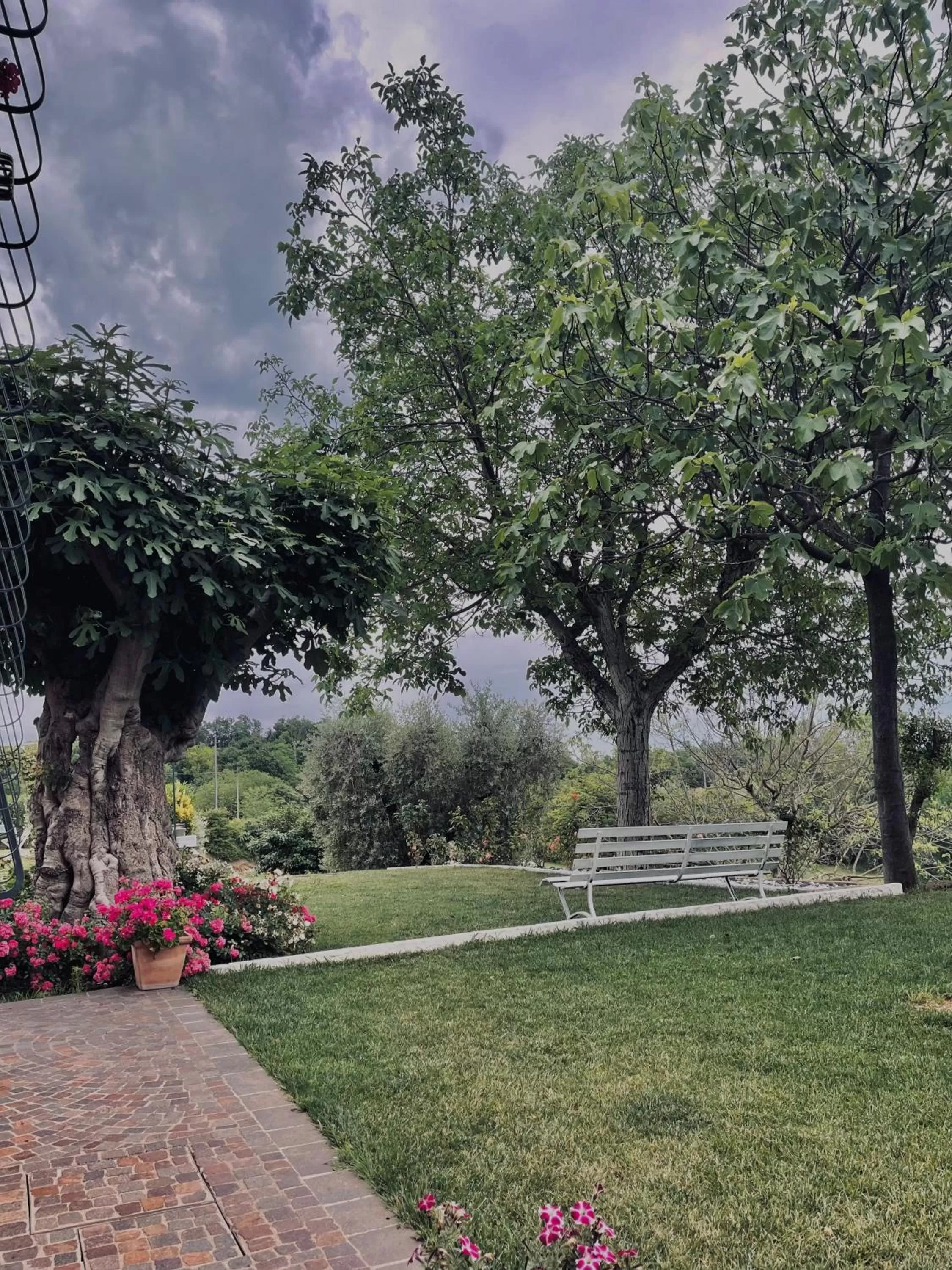 Garden in B&B Sovenigo