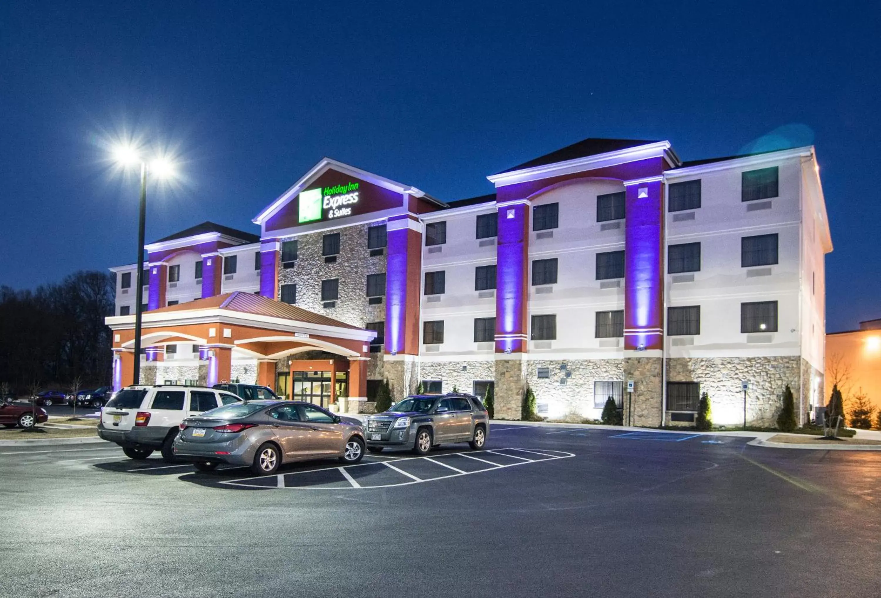 Property Building in Holiday Inn Express & Suites Elkton - University Area, an IHG Hotel