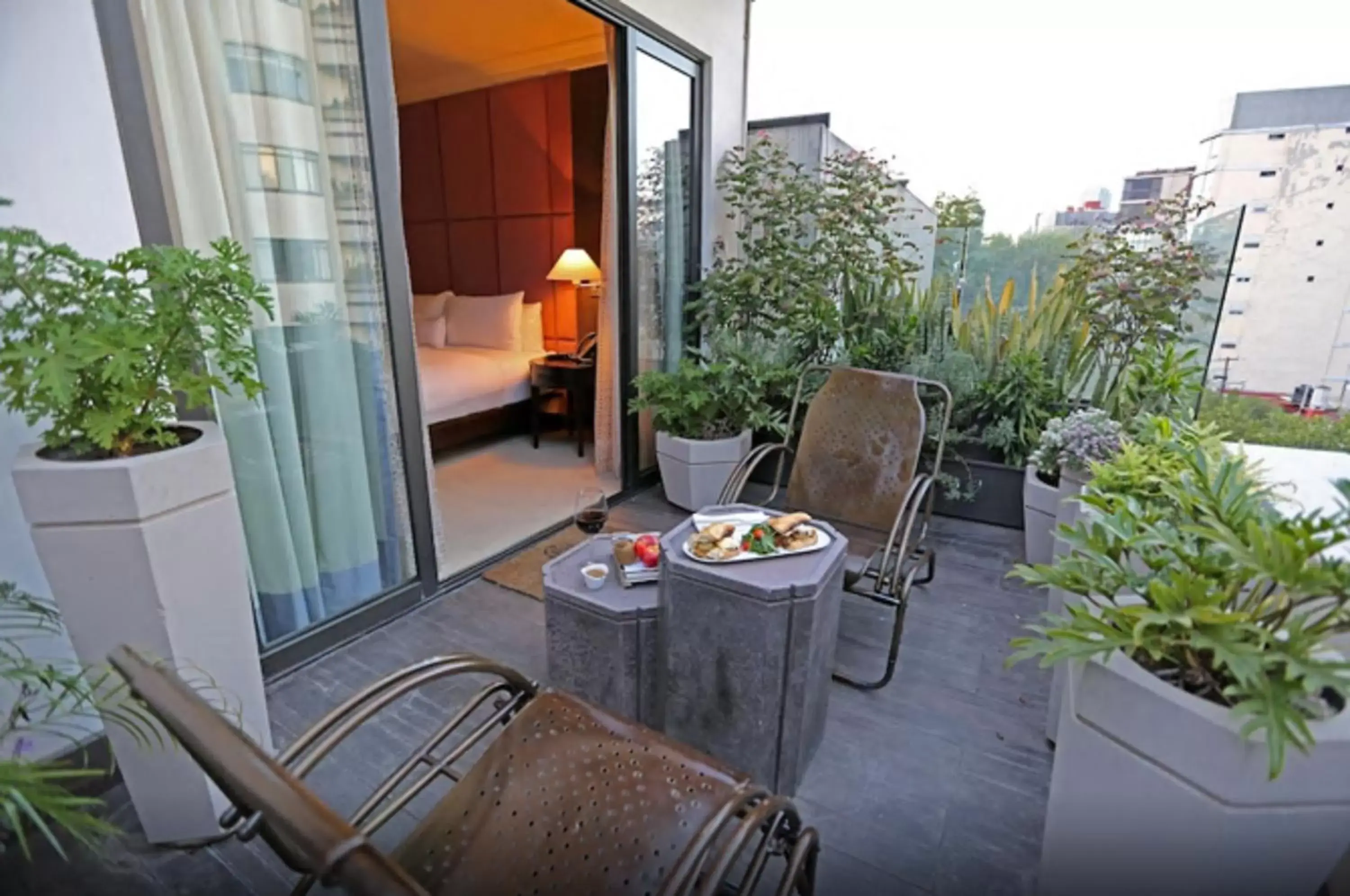 Balcony/Terrace in Hippodrome Hotel Condesa