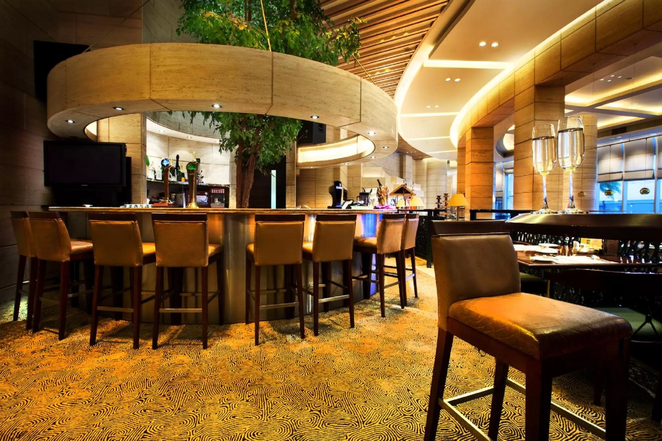 Lounge or bar in Harbour Plaza Metropolis