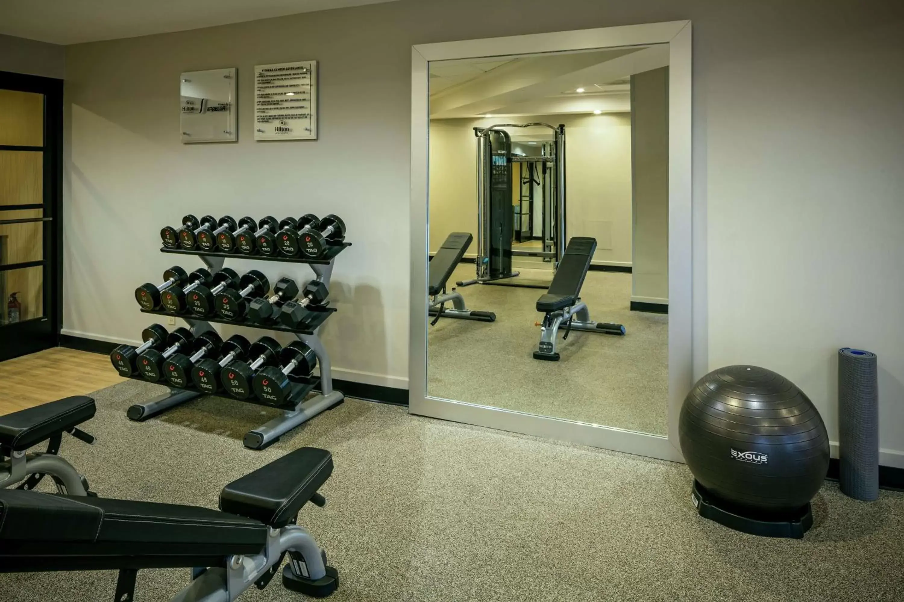 Fitness centre/facilities, Fitness Center/Facilities in Hilton Stockton