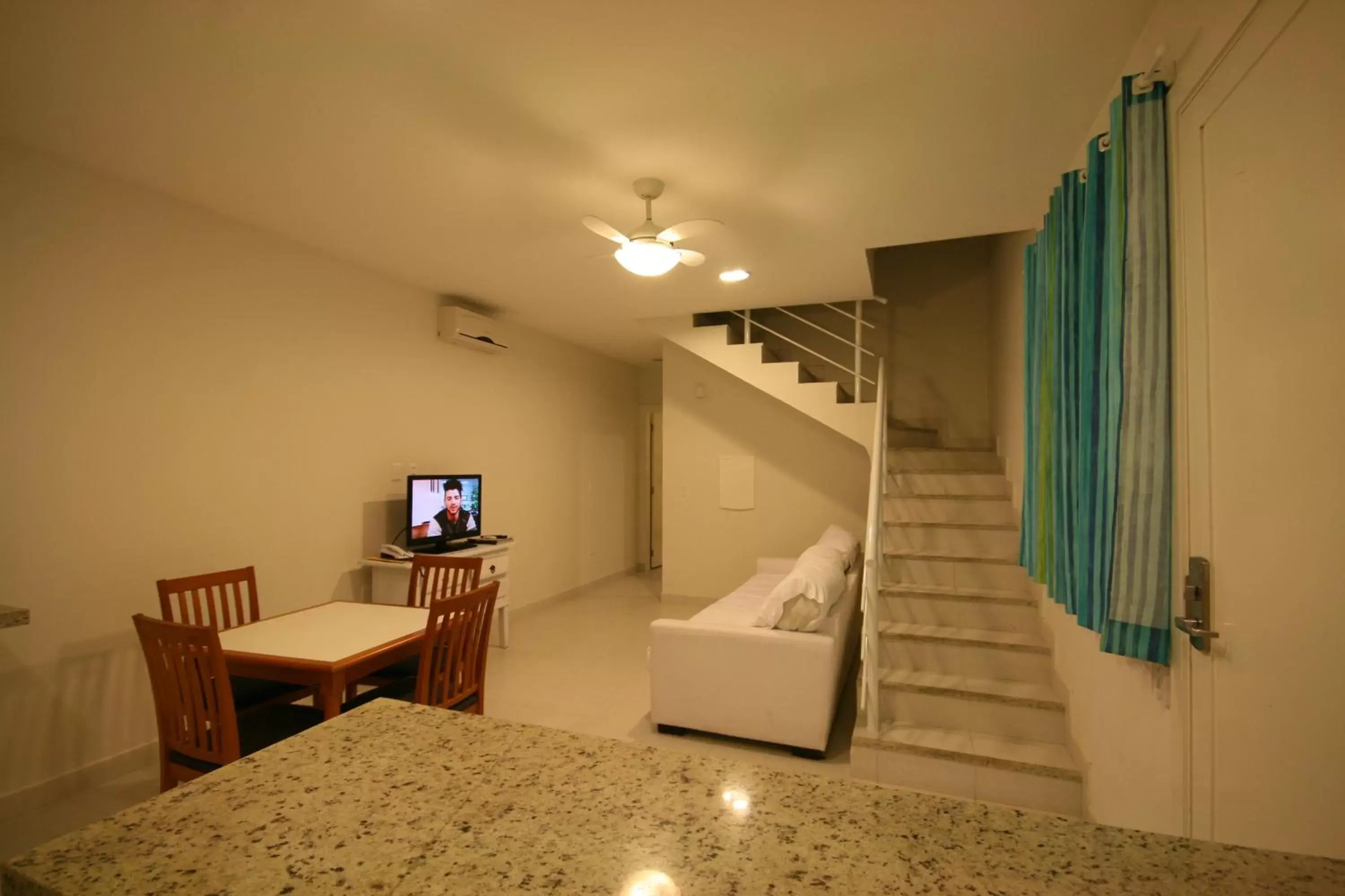 Communal lounge/ TV room in Hotel Port Louis