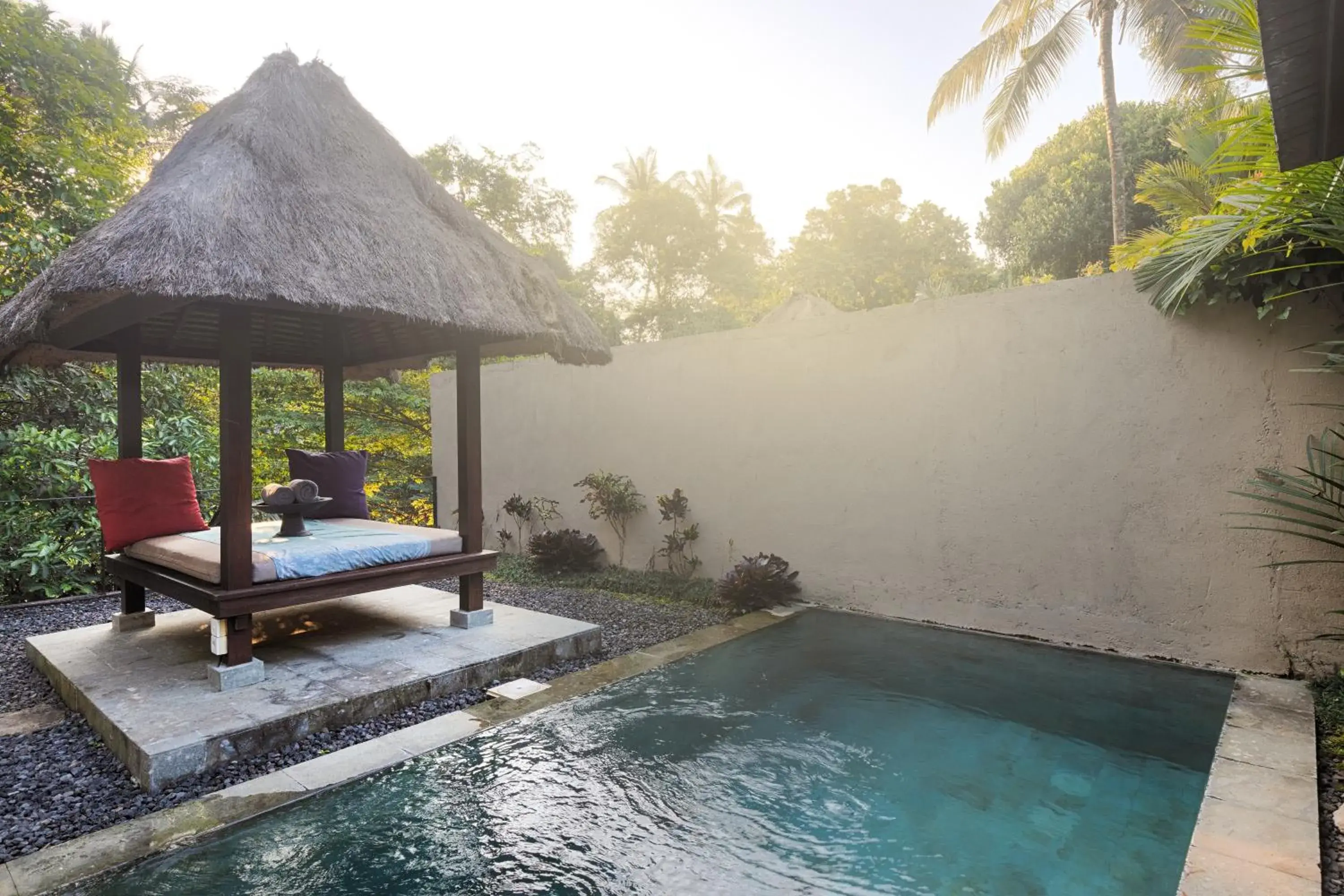 Swimming Pool in Temuku Villas Ubud - CHSE Certified