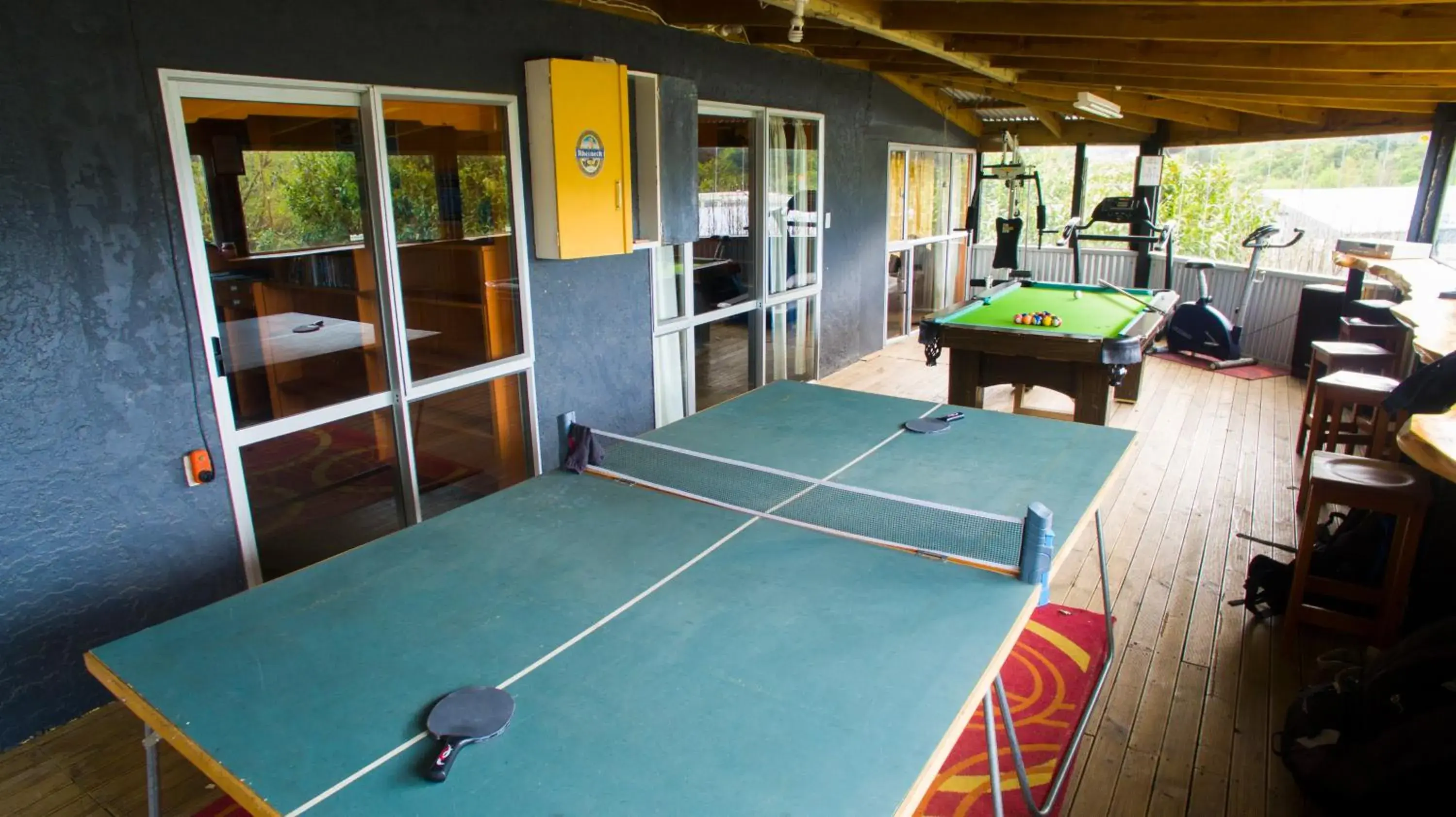 Table Tennis in Tombstone Backpackers