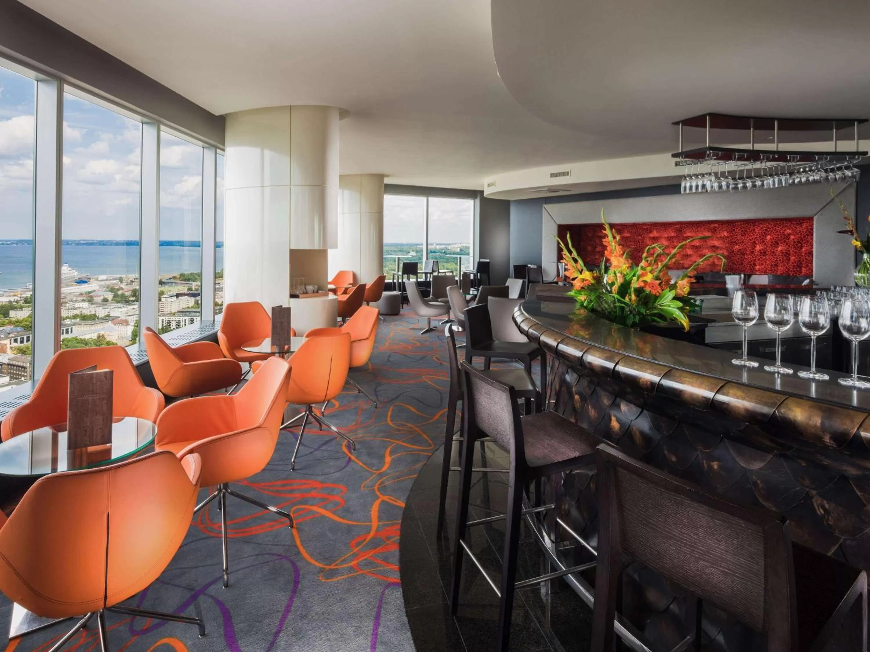 Lounge or bar in Swissotel Tallinn