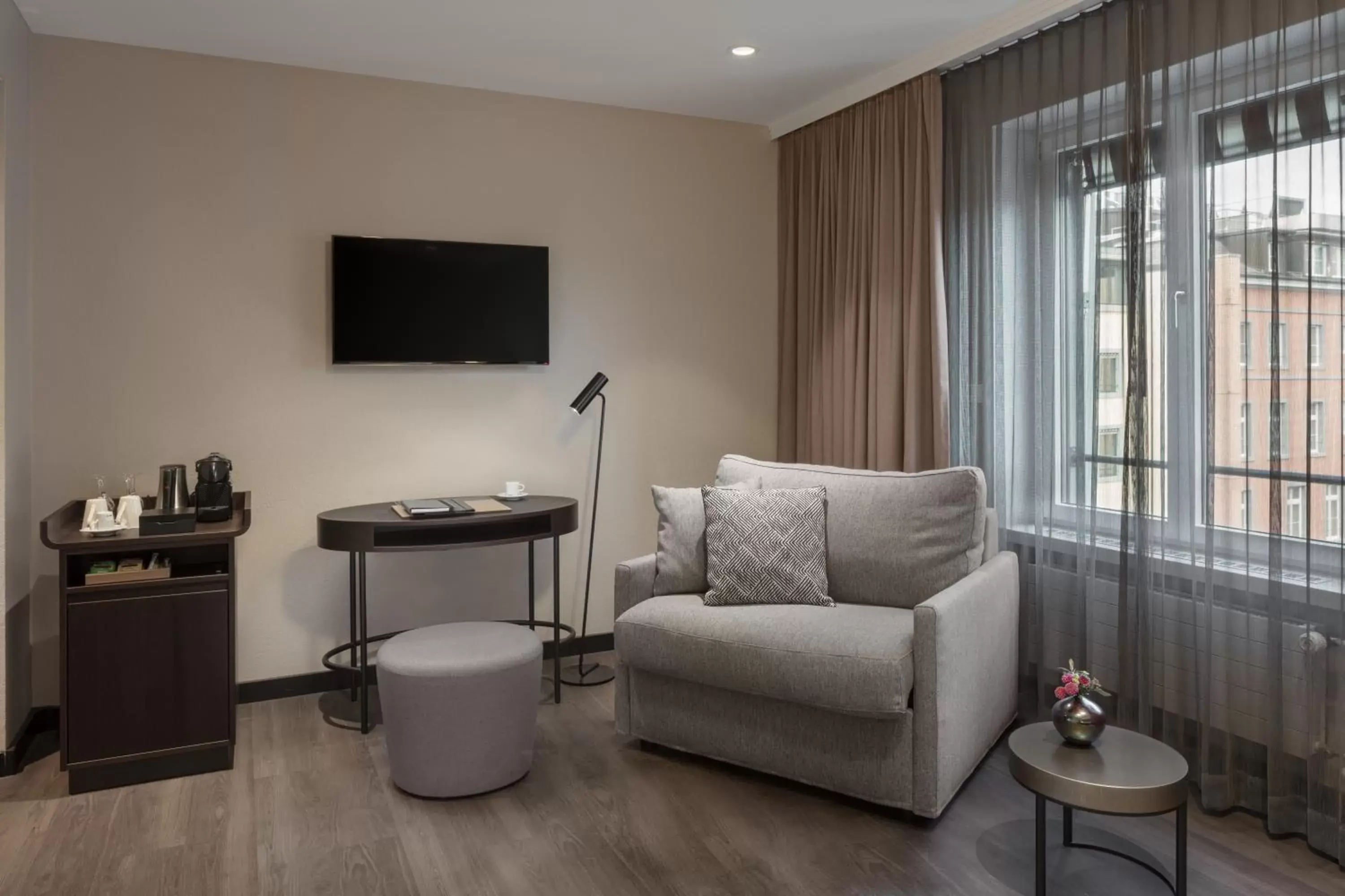 TV and multimedia, Seating Area in Hotel Victoria