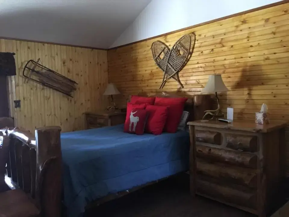 Bed in The North Face Lodge