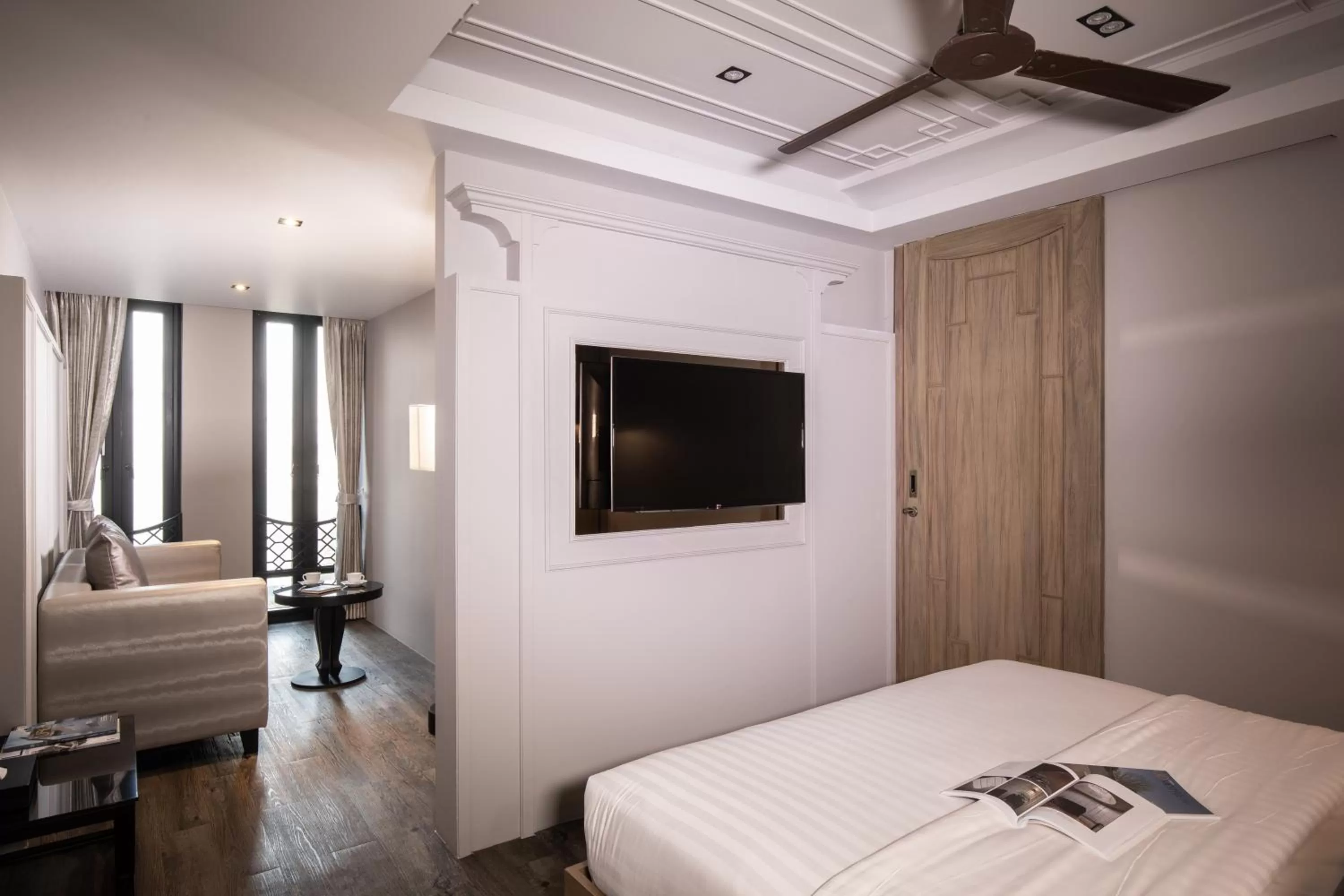 Seating area, Bed in De Chai the Deco Chiang Mai - SHA Plus